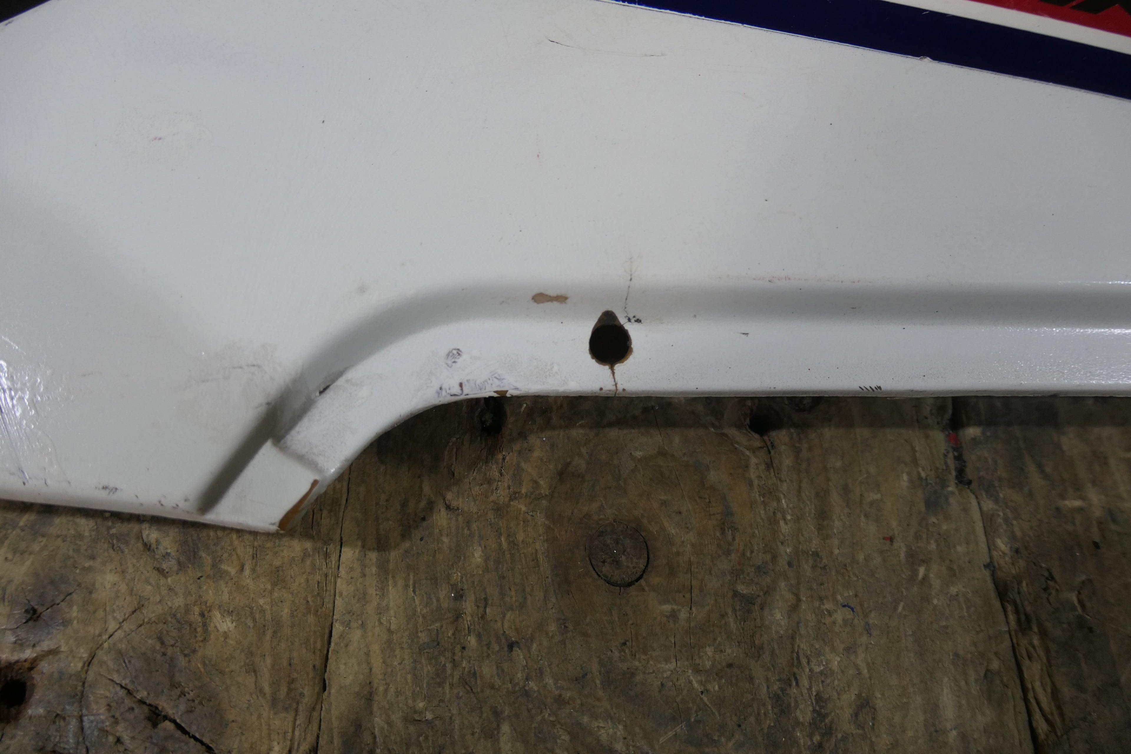 Honda MBX 125F ,Side Panel Set, Used parts some marks