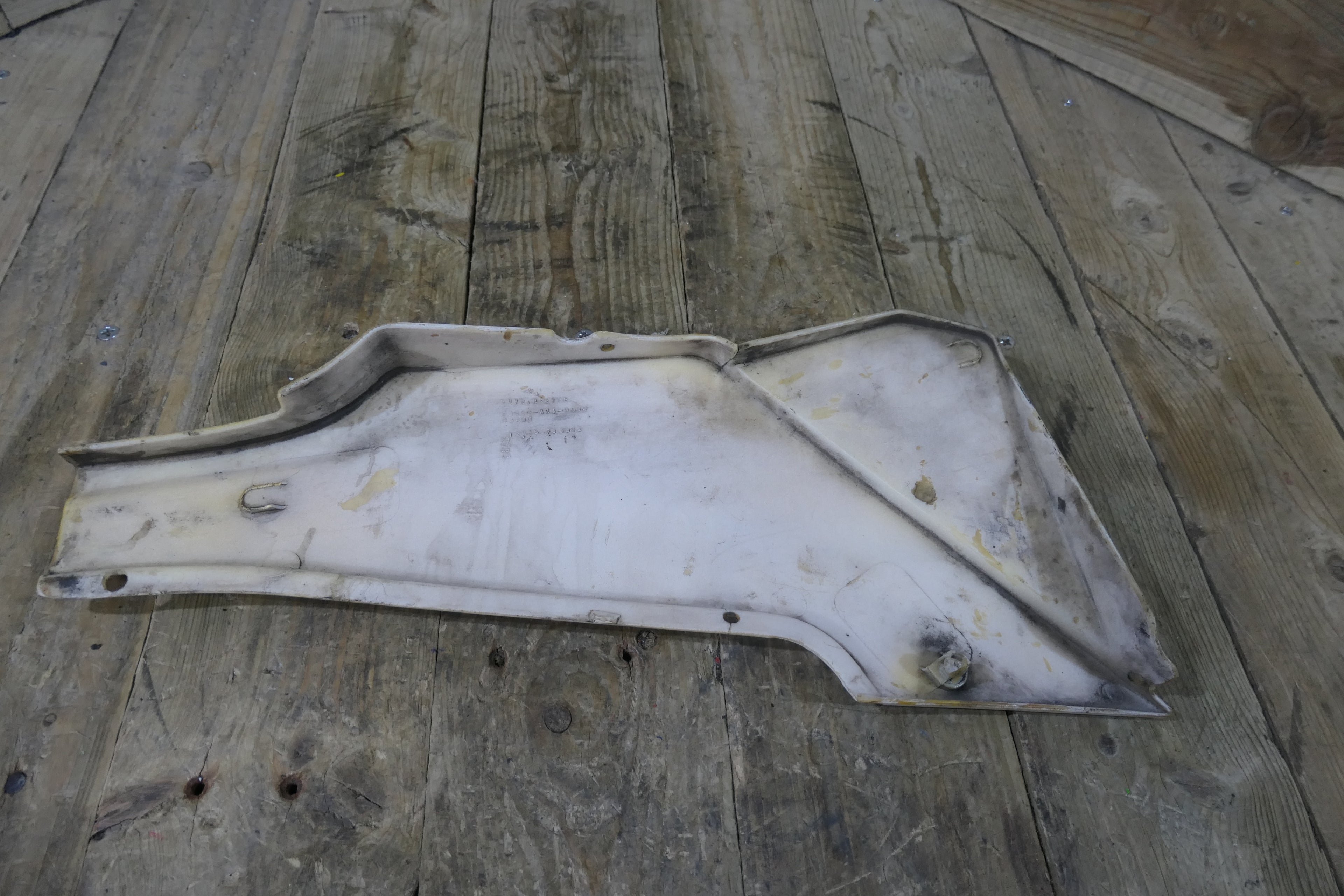 Honda MBX 125F ,Side Panel Set, Used parts some marks