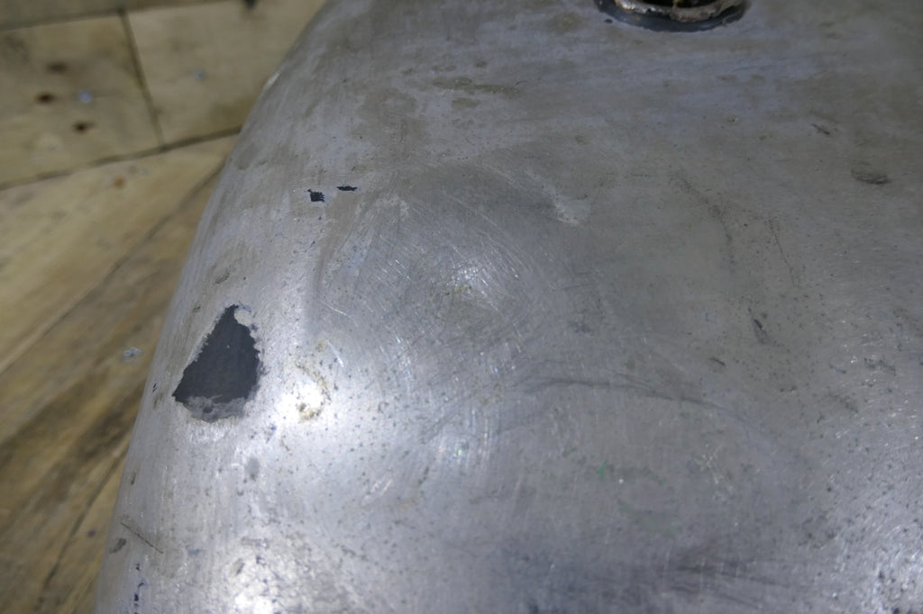 BSA A7 A10 ,Fuel Tank, Used Part Requiring Restoration