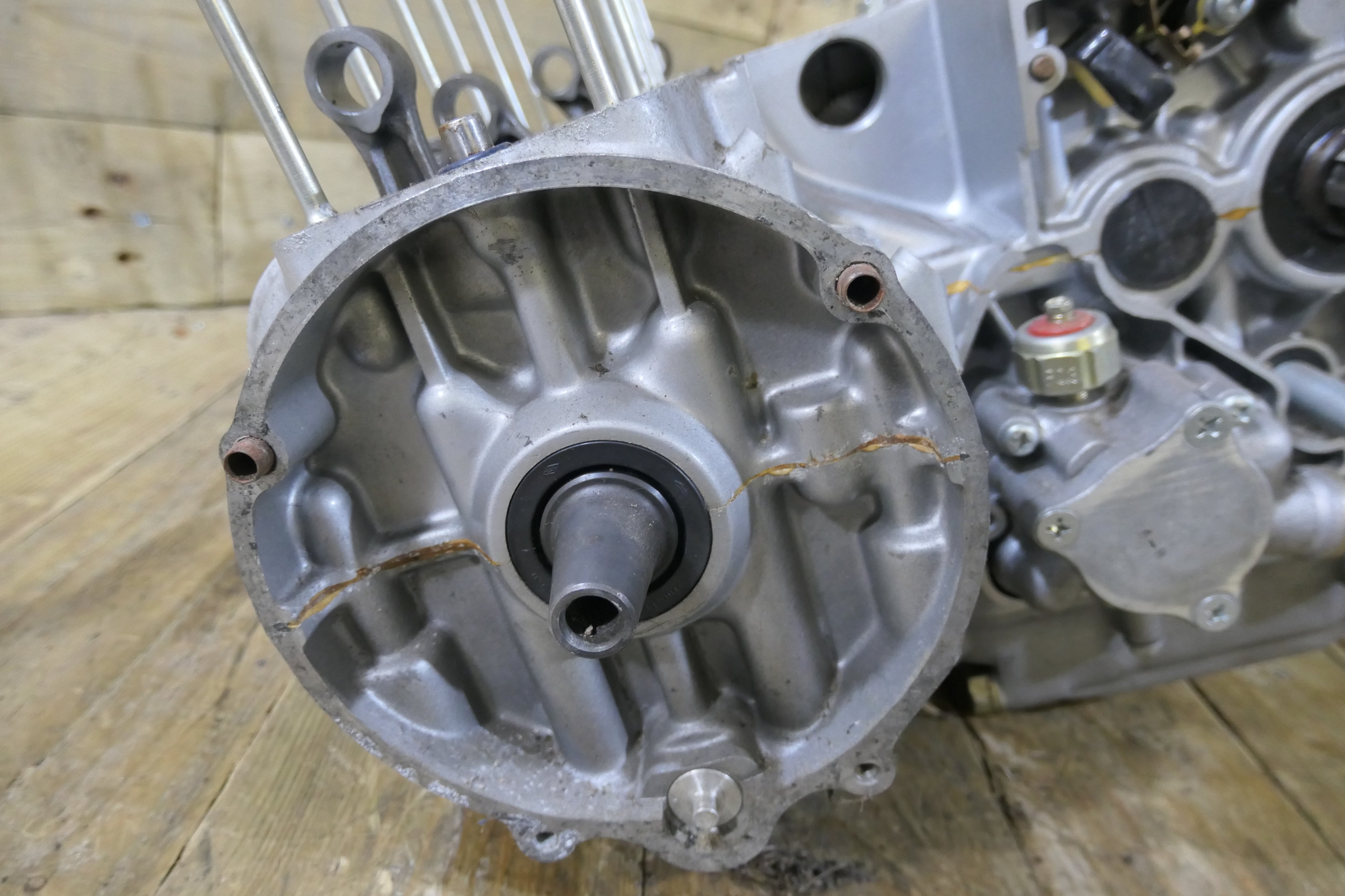 Honda CB550 ,Engine Crankcase,