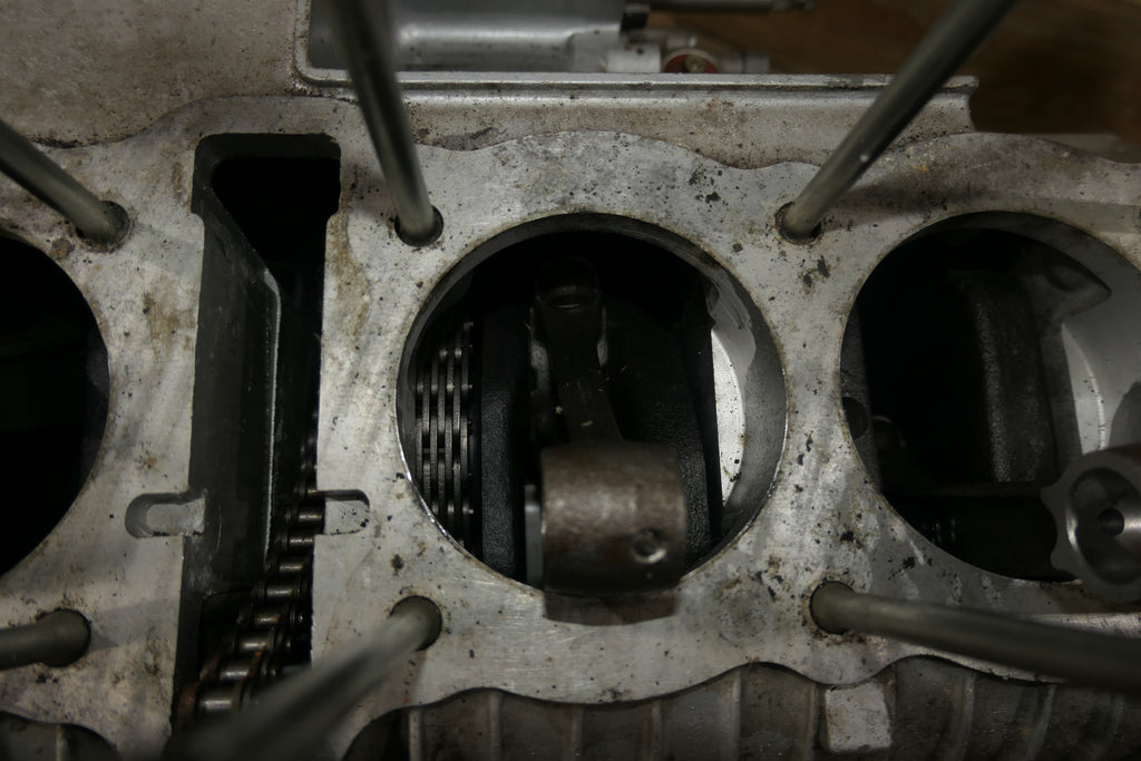 Honda CB550 ,Engine Crankcase,