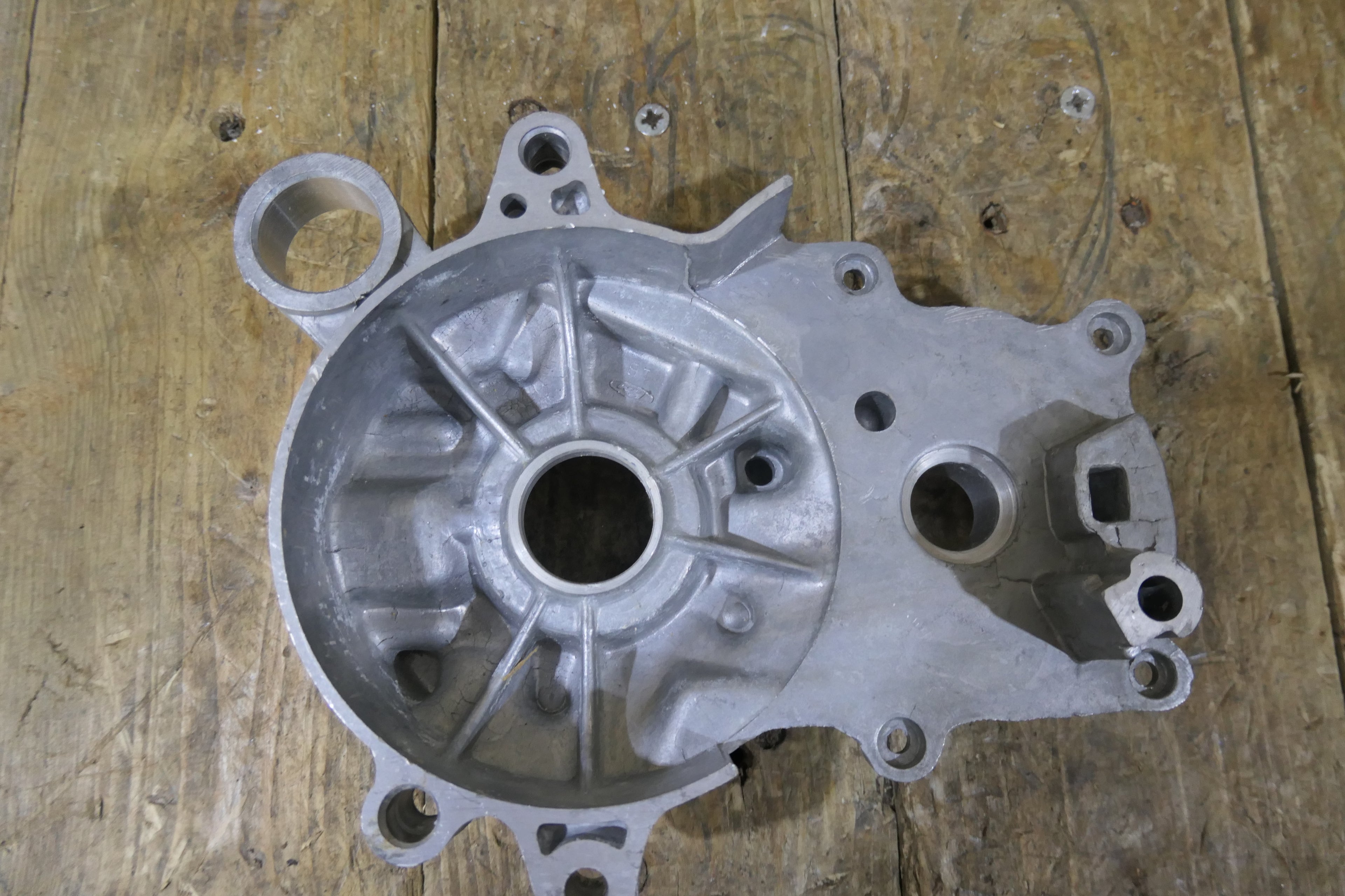 Honda NF50 NF75 ,Left Side Crankcase, NOS Honda Part Number 11201-155-010