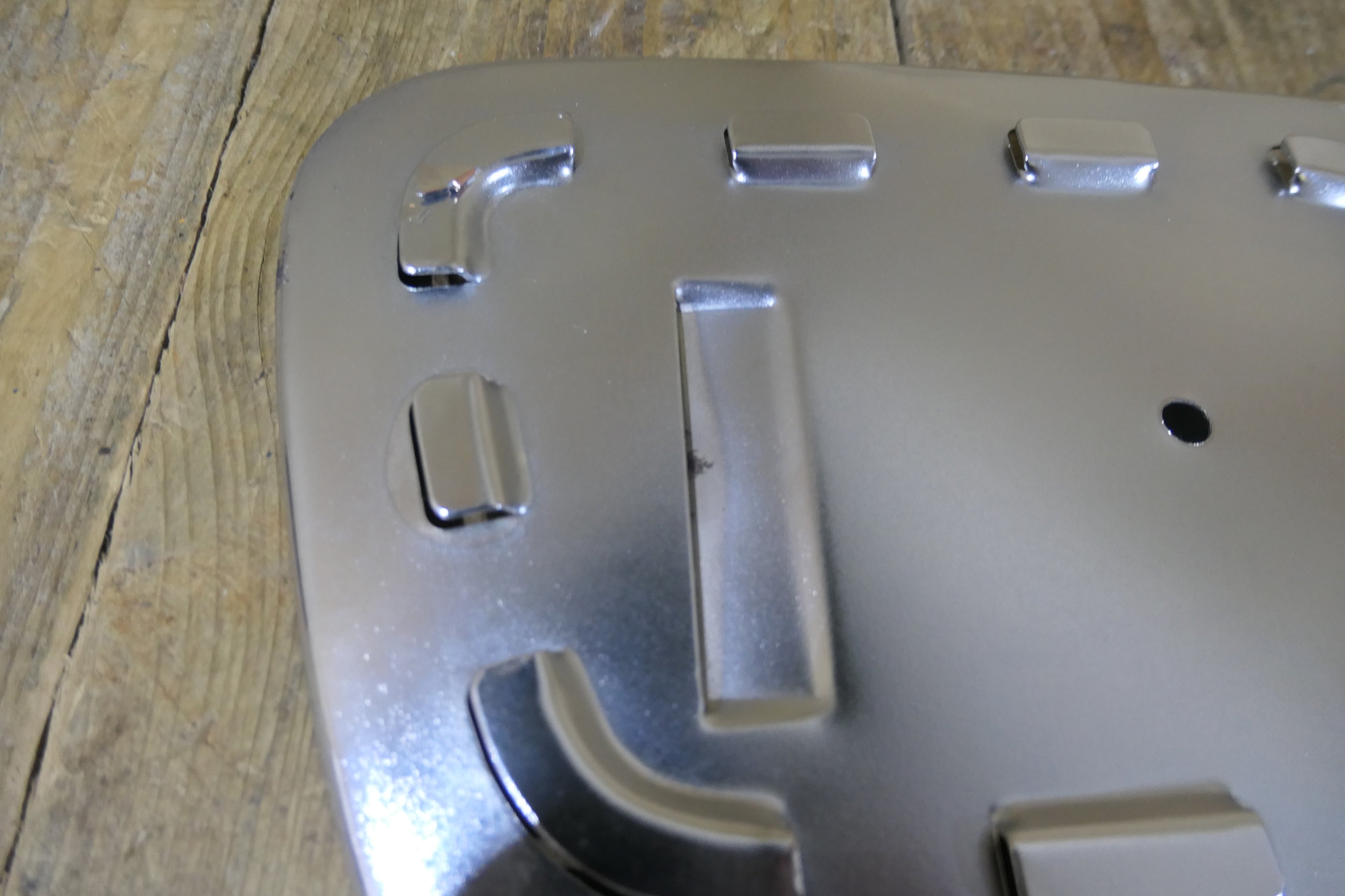 Honda C92 C95 ,Right Tank Cover, Genuine NOS Honda Part Number 17650-224-000