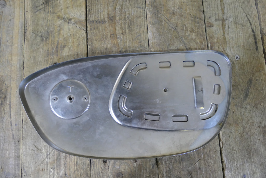 Honda C92 C95 ,Right Tank Cover, Genuine NOS Honda Part Number 17650-224-000
