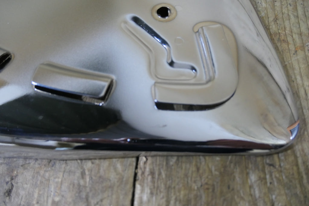 Honda CZ100 ,Left Side Fuel Tank Cover, Genuine NOS Honda Part Number C110-3927