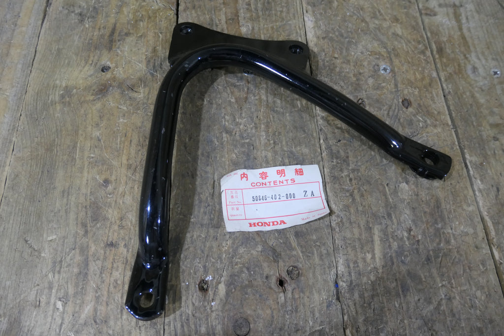 Honda CD125/185/200T Left Side Footrest Bar, Genuine, NOS 50646-402-000 ZA