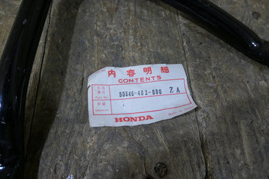 Honda CD125/185/200T Left Side Footrest Bar, Genuine, NOS