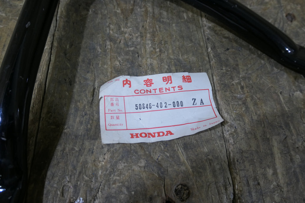 Honda CD125/185/200T Left Side Footrest Bar, Genuine, NOS 50646-402-000 ZA