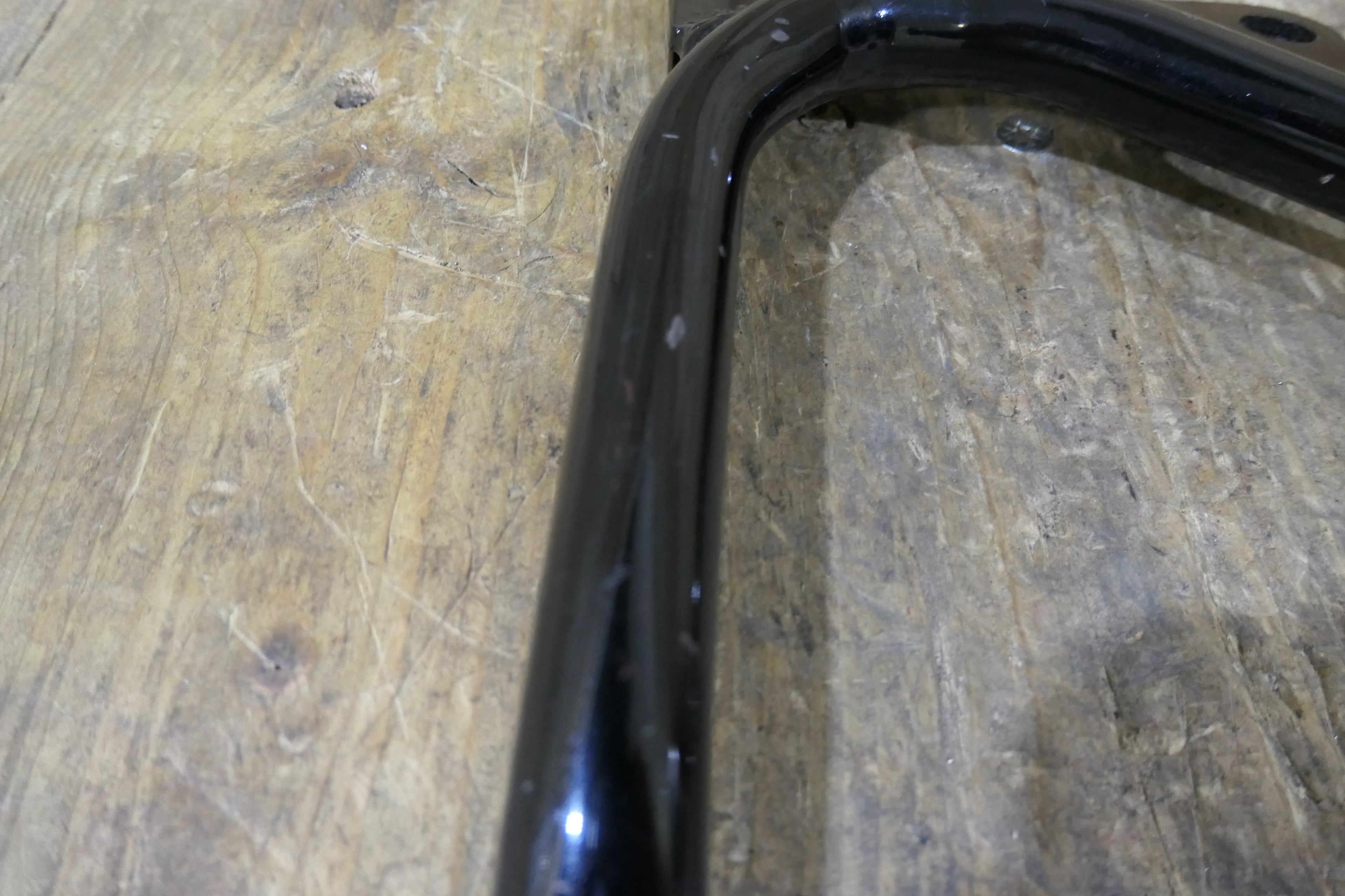 Honda CD125/185/200T Left Side Footrest Bar, Genuine, NOS 50646-402-000 ZA