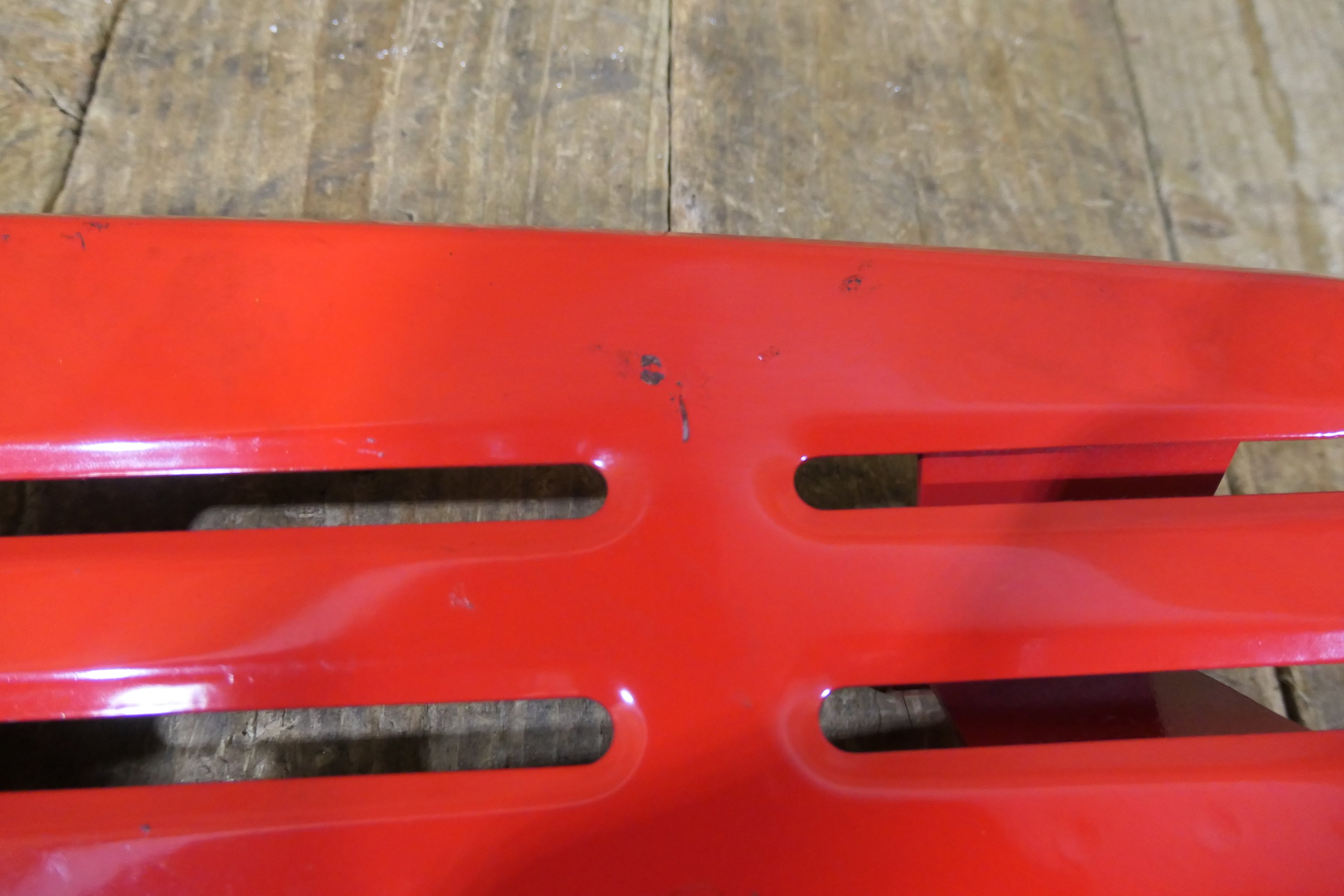 Honda PC50 ,Red Luggage Carrier, Genuine NOS Honda Part Number 81200-063-020AW
