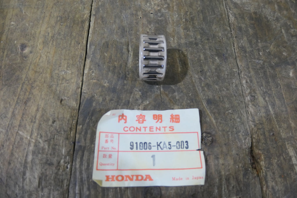 Honda CR450R 1981 ,Top End Needle Bearing, Genuine NOS Part Number 91006-KA5-004