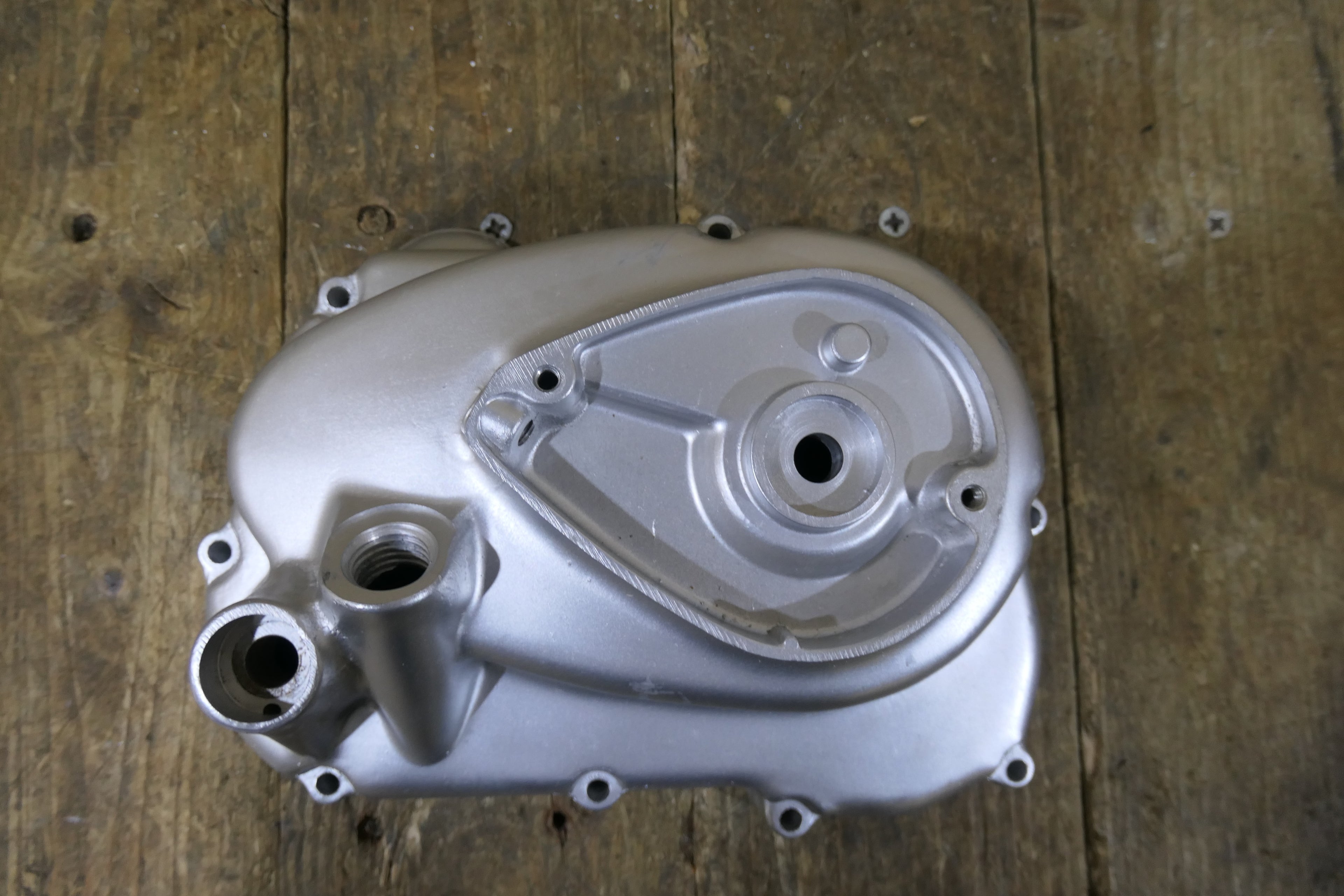 Honda C110 ,Right Side Clutch Cover, Genuine NOS Honda Part Number 11330-011-000