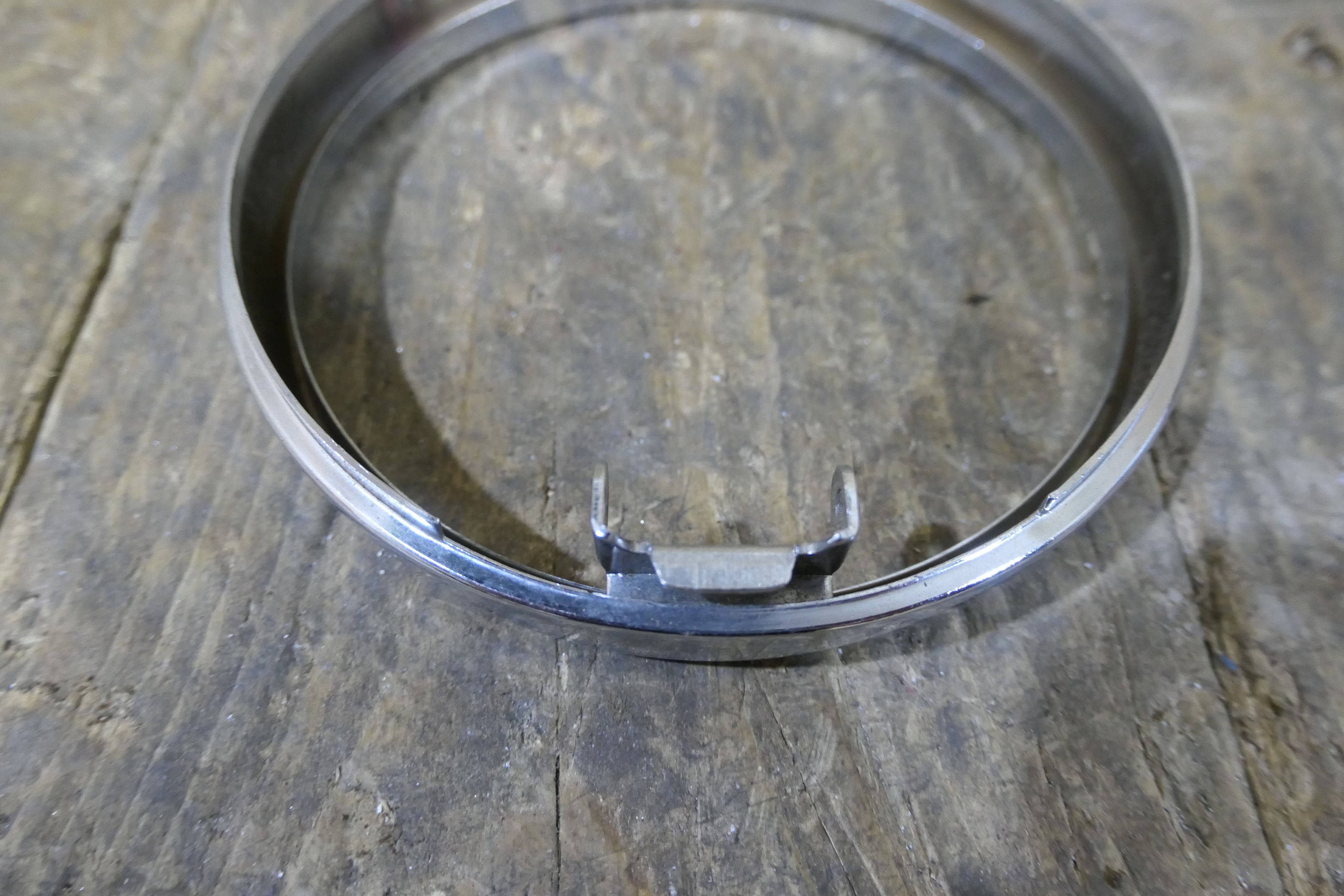 Honda C100 C110 ,Large Hinge Headlight Rim,NOS Honda Part Number 33101-001-003