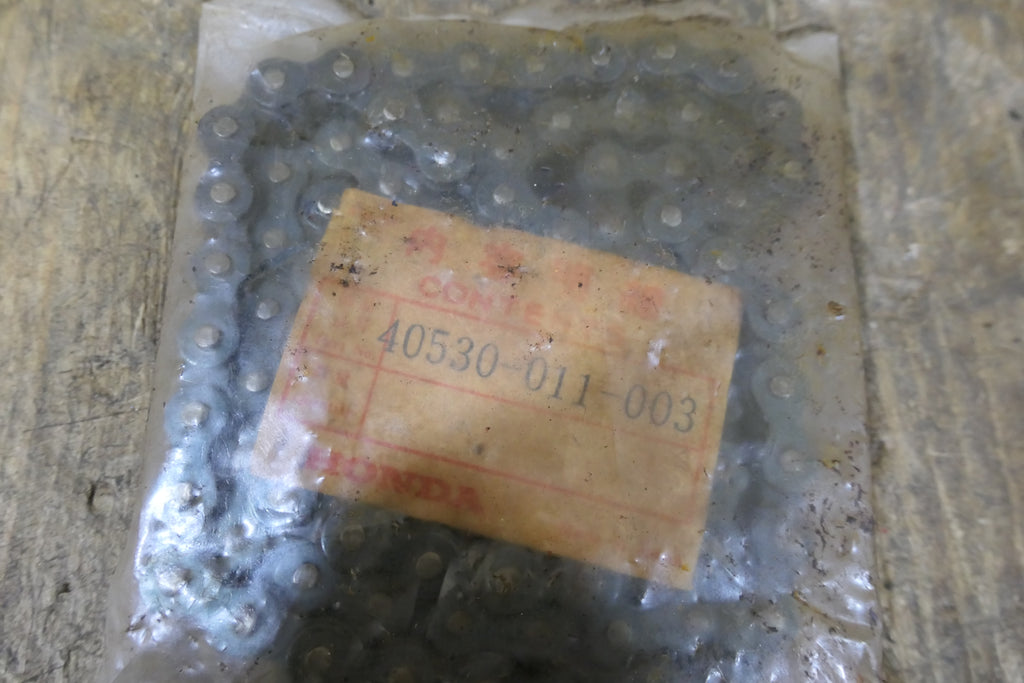 Honda C110 C115 C65 ,Genuine Drive Chain, NOS Honda Part Number 40530-011-003