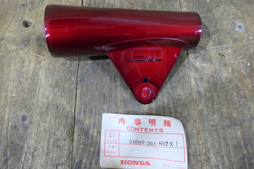 Honda CD125K3-CD175K3 ,Left Fork Cover, Genuine NOS Honda Part Number