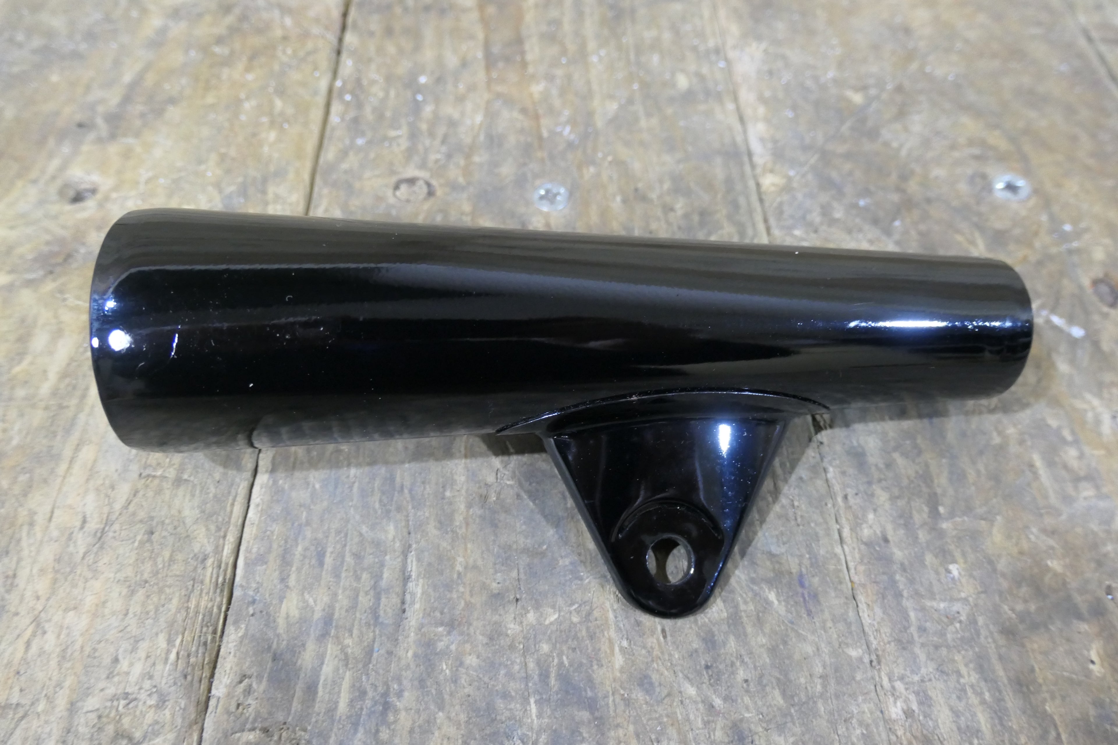 Honda CD90Z ,Right Fork Cover, Genuine NOS Honda Part Number 51602-070-600B.
