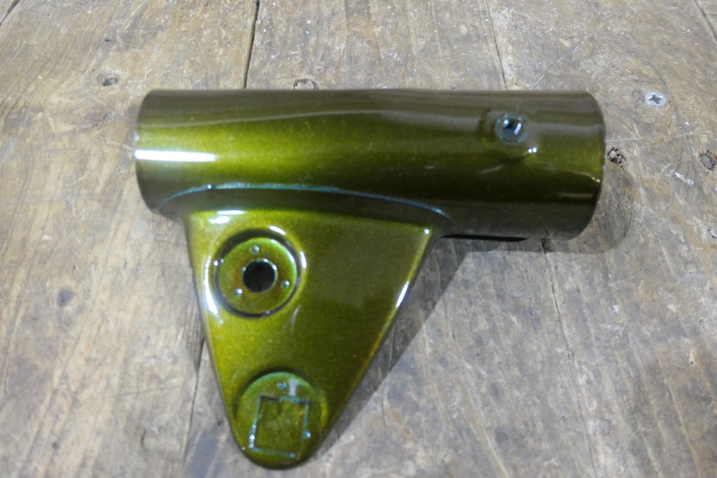 Honda CB350 350 K4 ,Left Fork Cover, Genuine NOS Part Number 51606-344-670LY