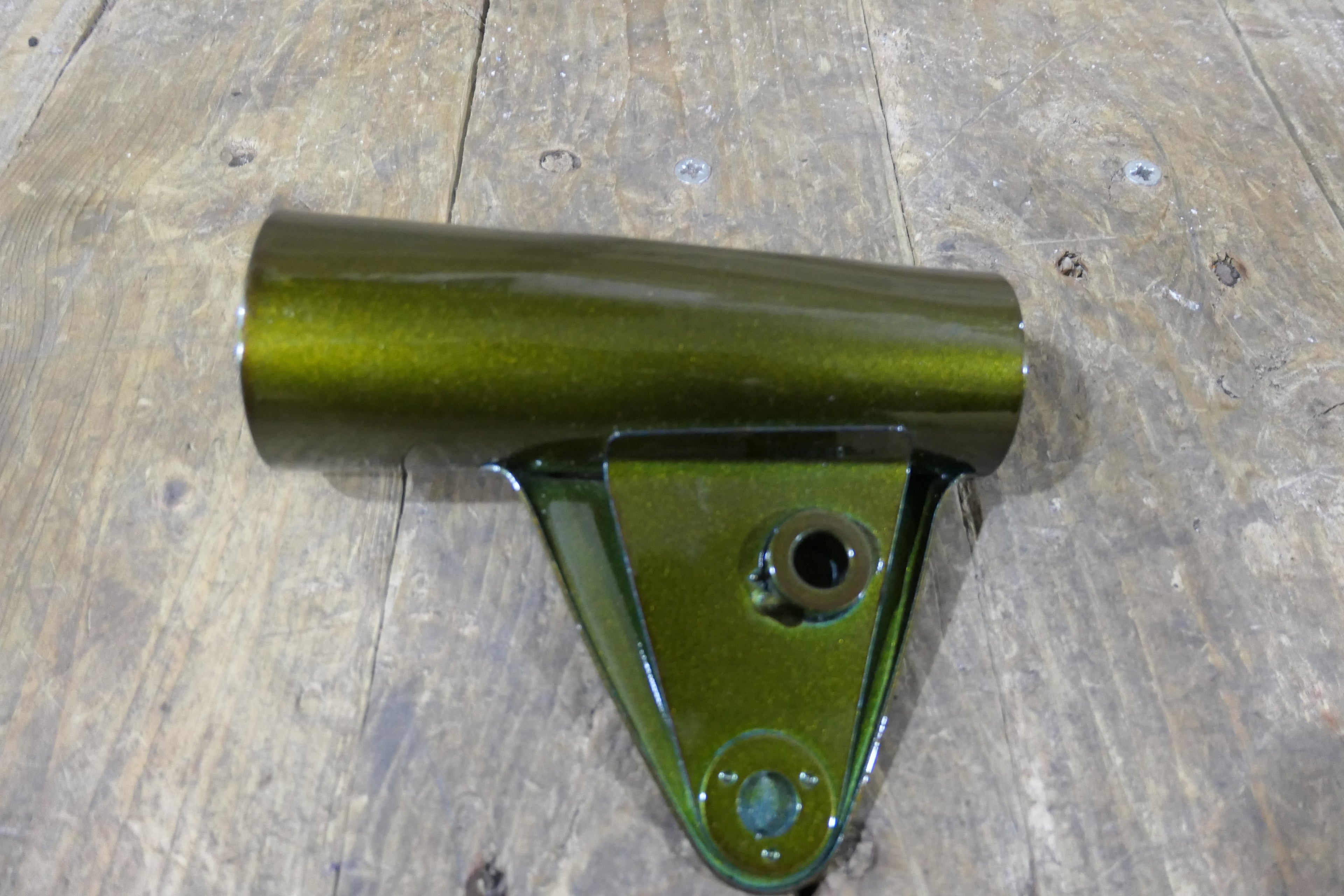Honda CB350 350 K4 ,Left Fork Cover, Genuine NOS Part Number 51606-344-670LY