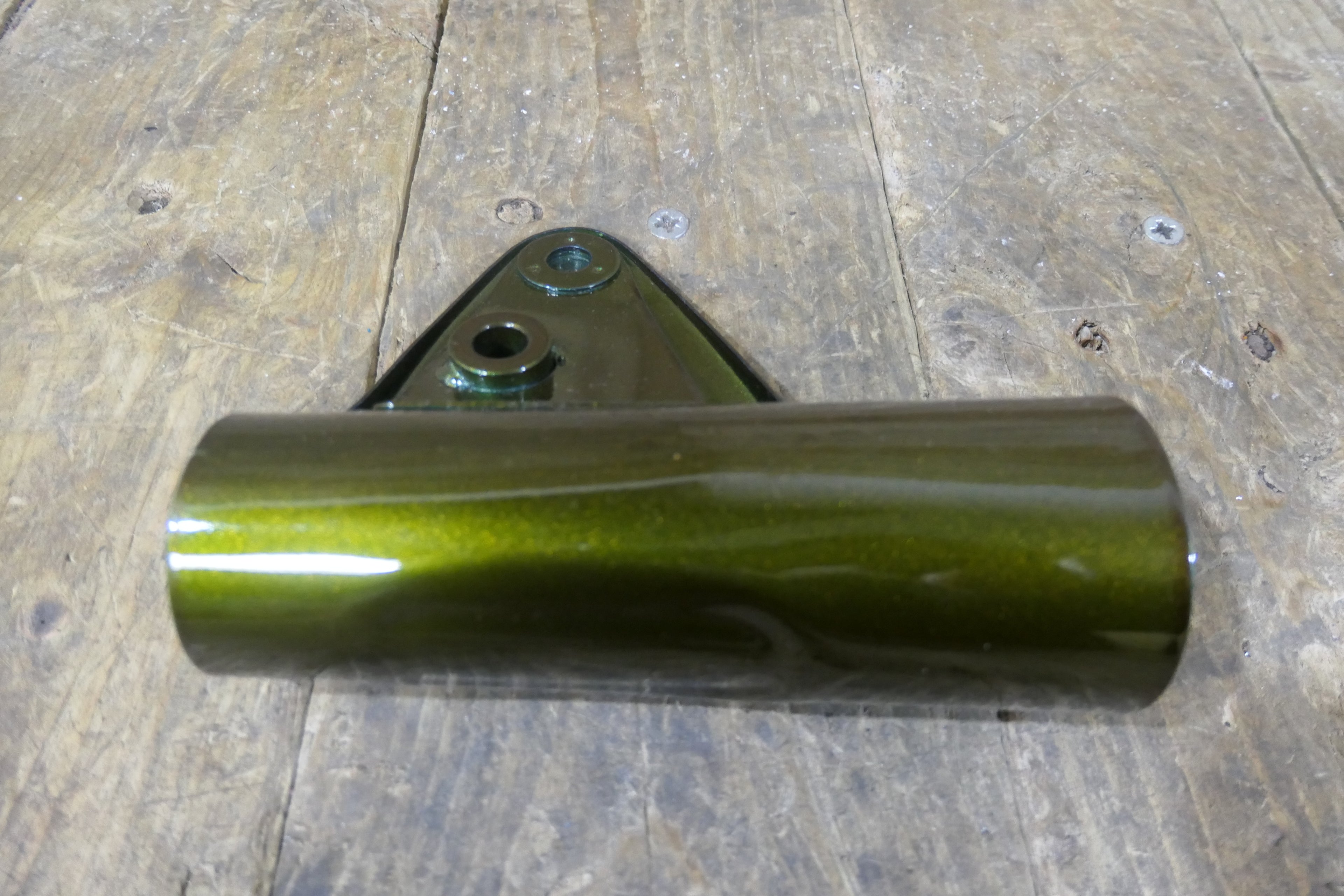 Honda CB350 350 K4 ,Left Fork Cover, Genuine NOS Part Number 51606-344-670LY