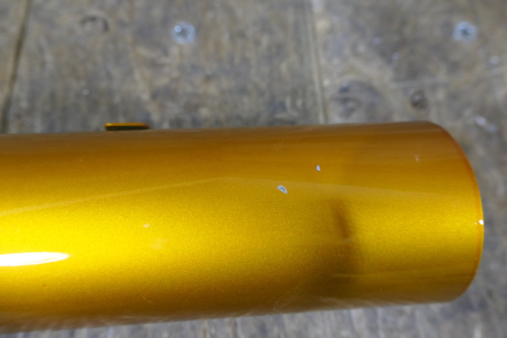 Honda CB125 K2 K3 ,Left Fork Cover, Genuine NOS Honda Part Number 51612-246-000CQ