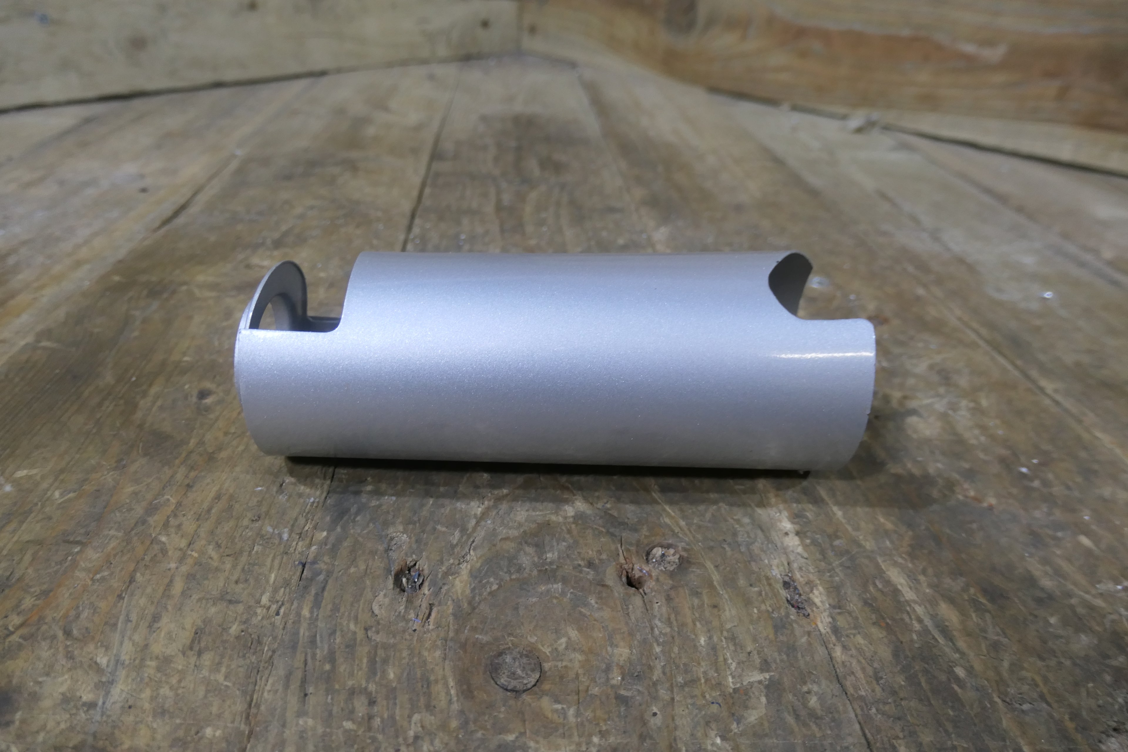 Honda CB350F ,Left Fork Cover, Genuine NOS Honda Part Number 51612-333-000NQ