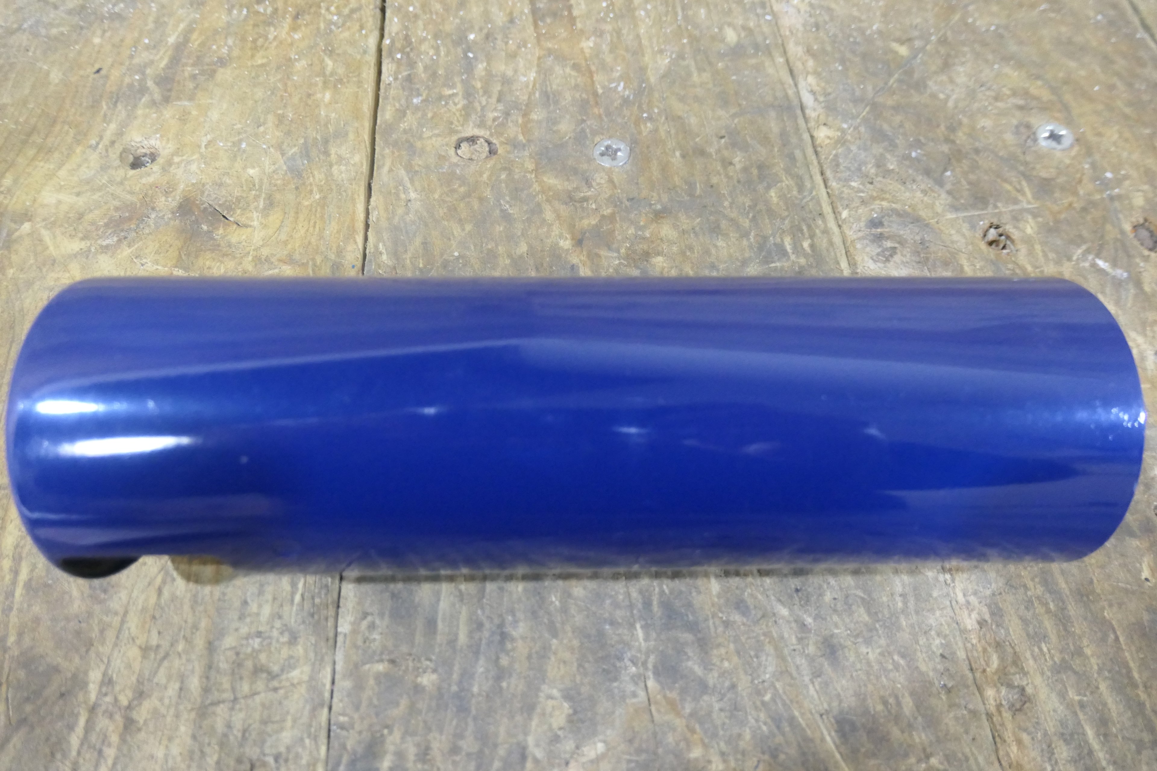 Honda CB72 ,Left Front Fork Cover, Genuine. NOS Honda Part Number CB72-5157A