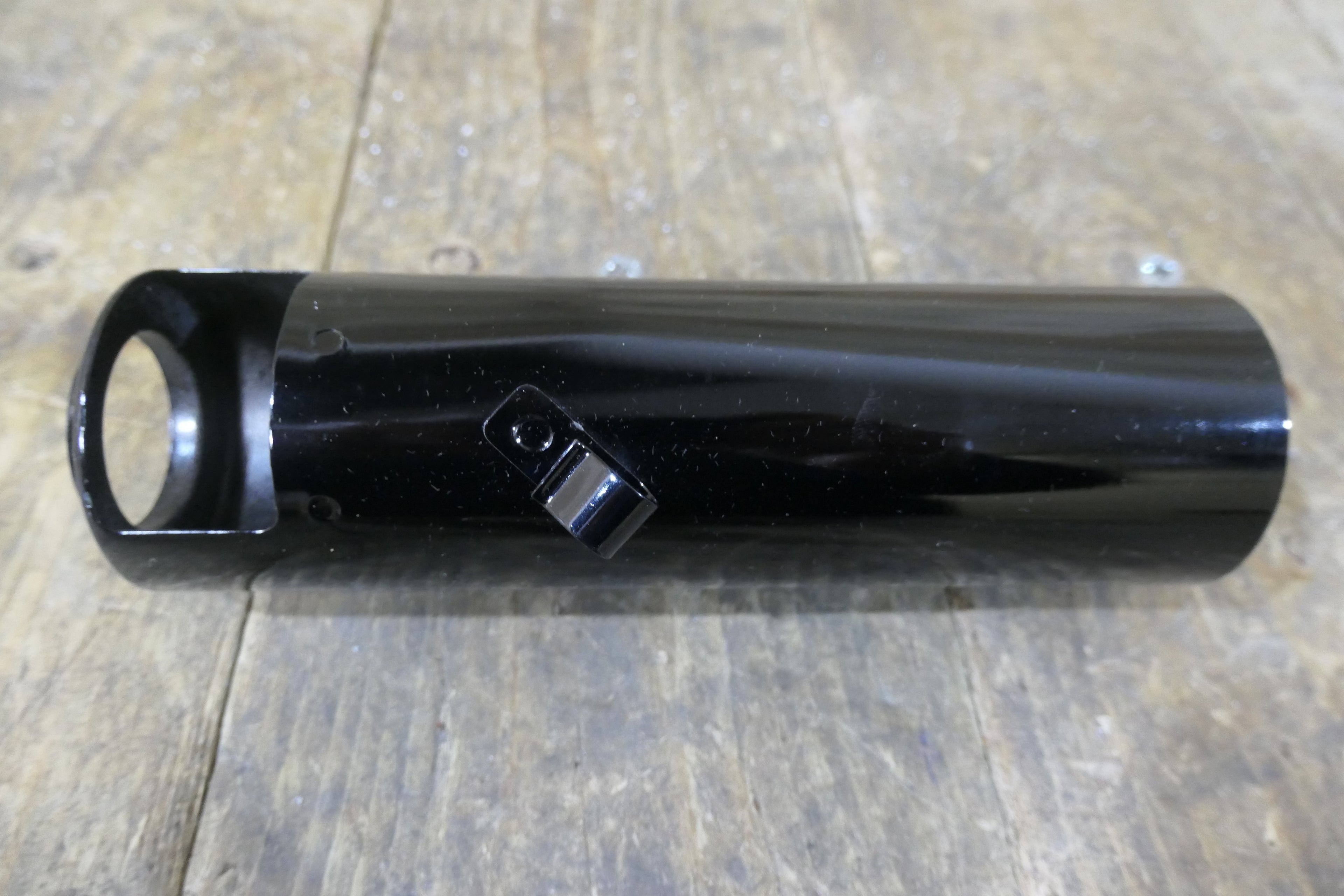 Honda CB93 CB160 ,Right Fork Cover, Genuine NOS Honda Part Number 51611-216-000B