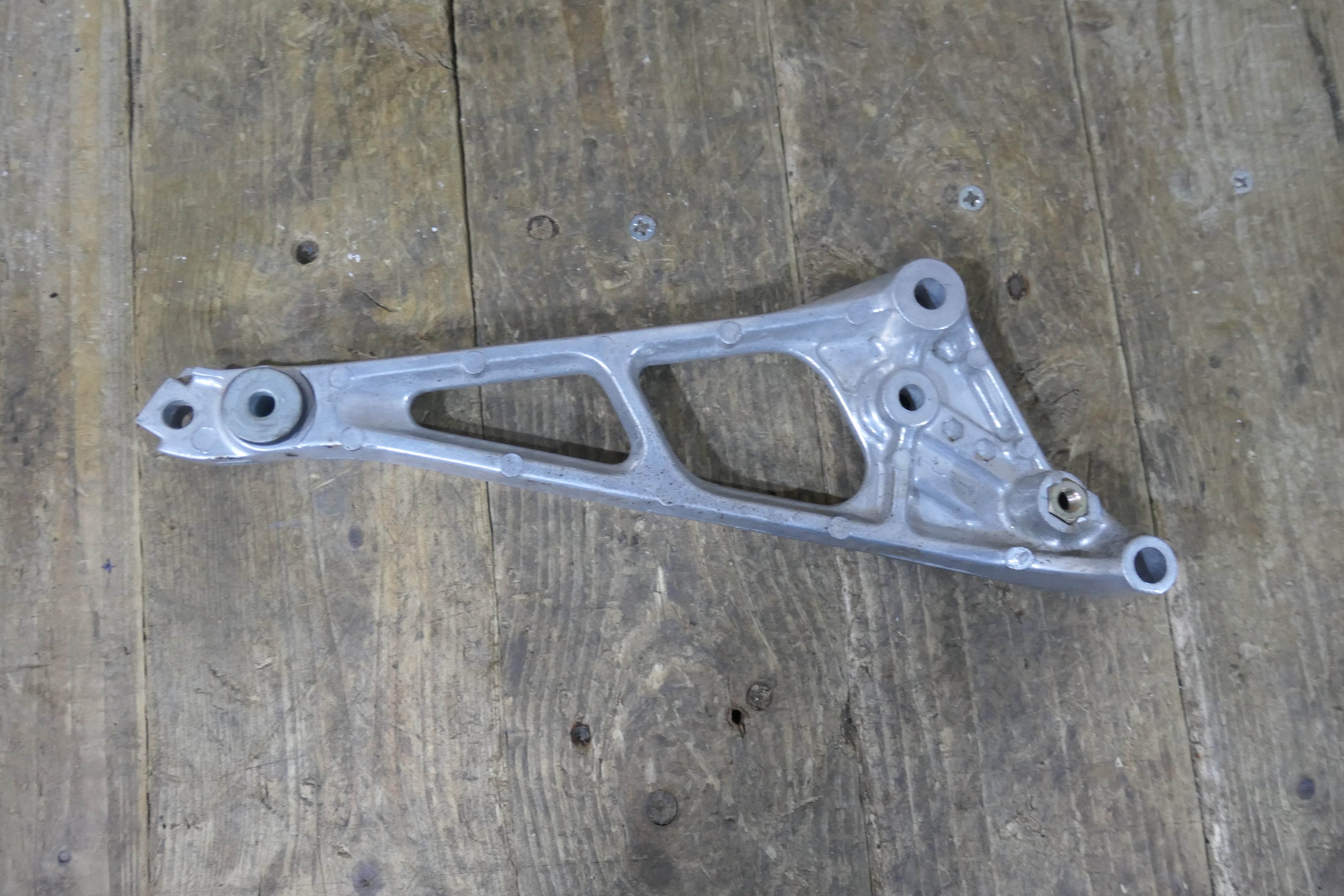 Honda CBX400/550F ,Left Rear Footrest Bracket, Shop Soiled Part Number 50700-MA6-000