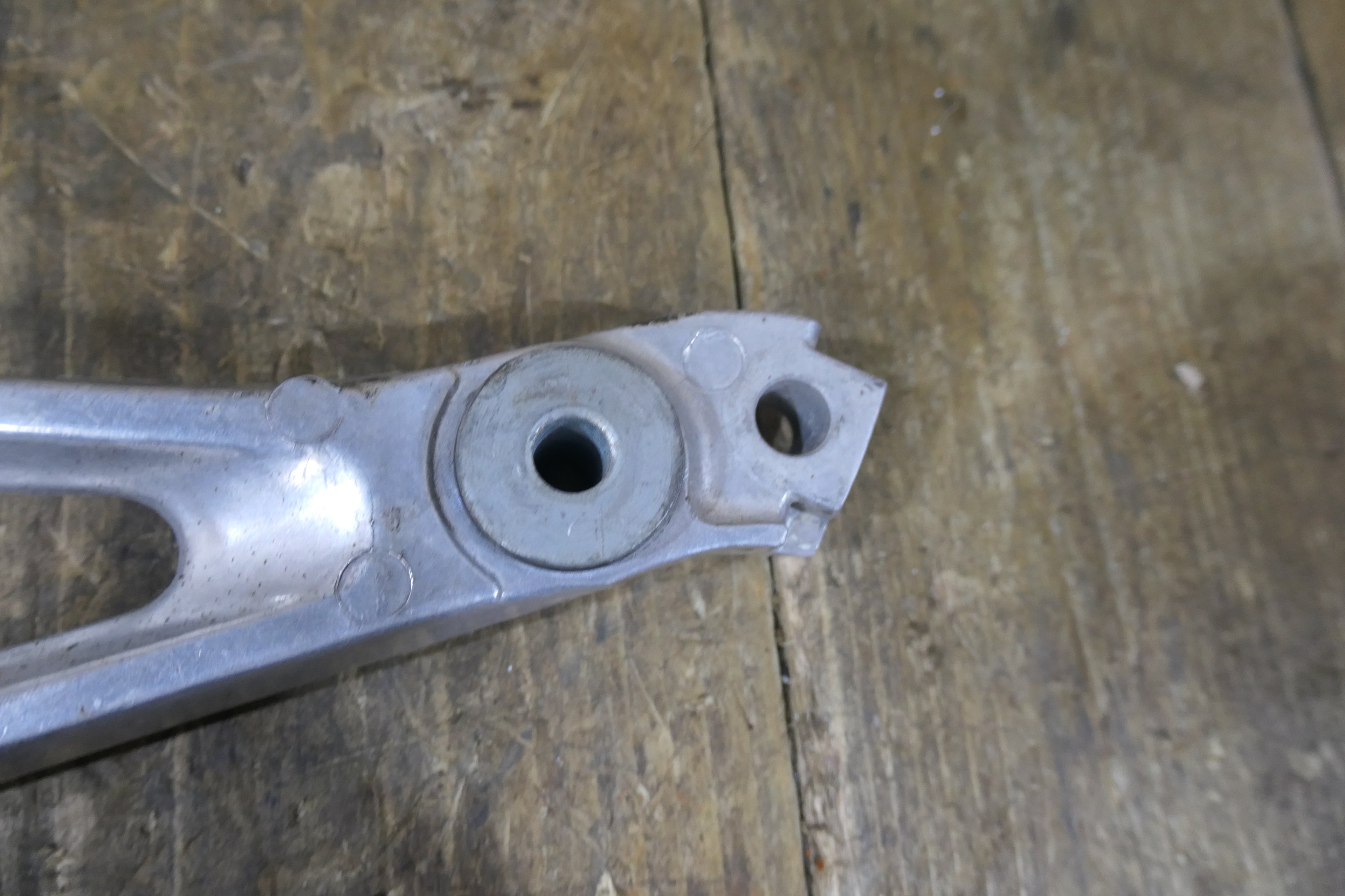 Honda CBX400/550F ,Left Rear Footrest Bracket, Shop Soiled Part Number 50700-MA6-000