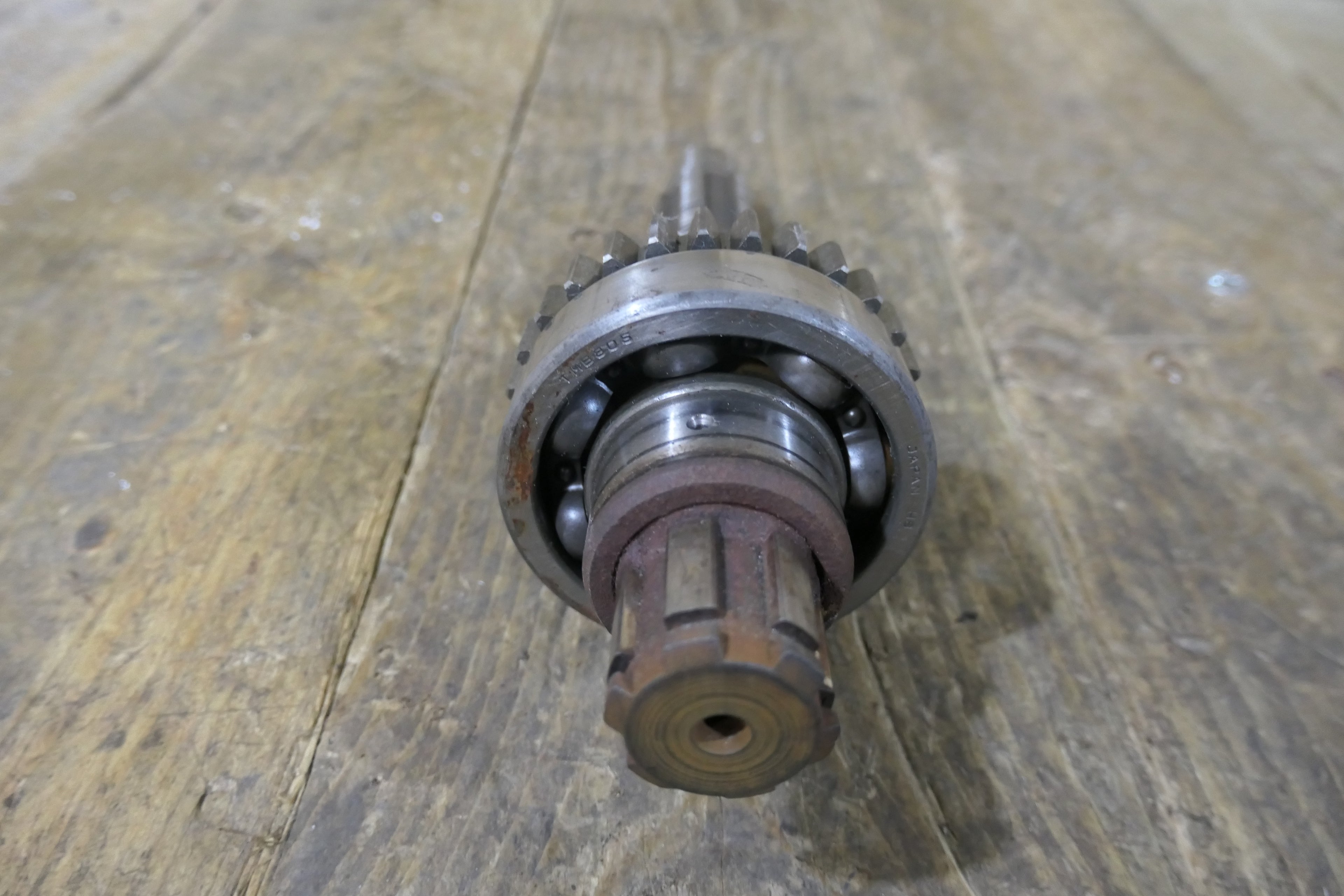 Honda CBX550F ,Counter Shaft Assy, Used Part in Good Condition Part Number 23220-MA7-000