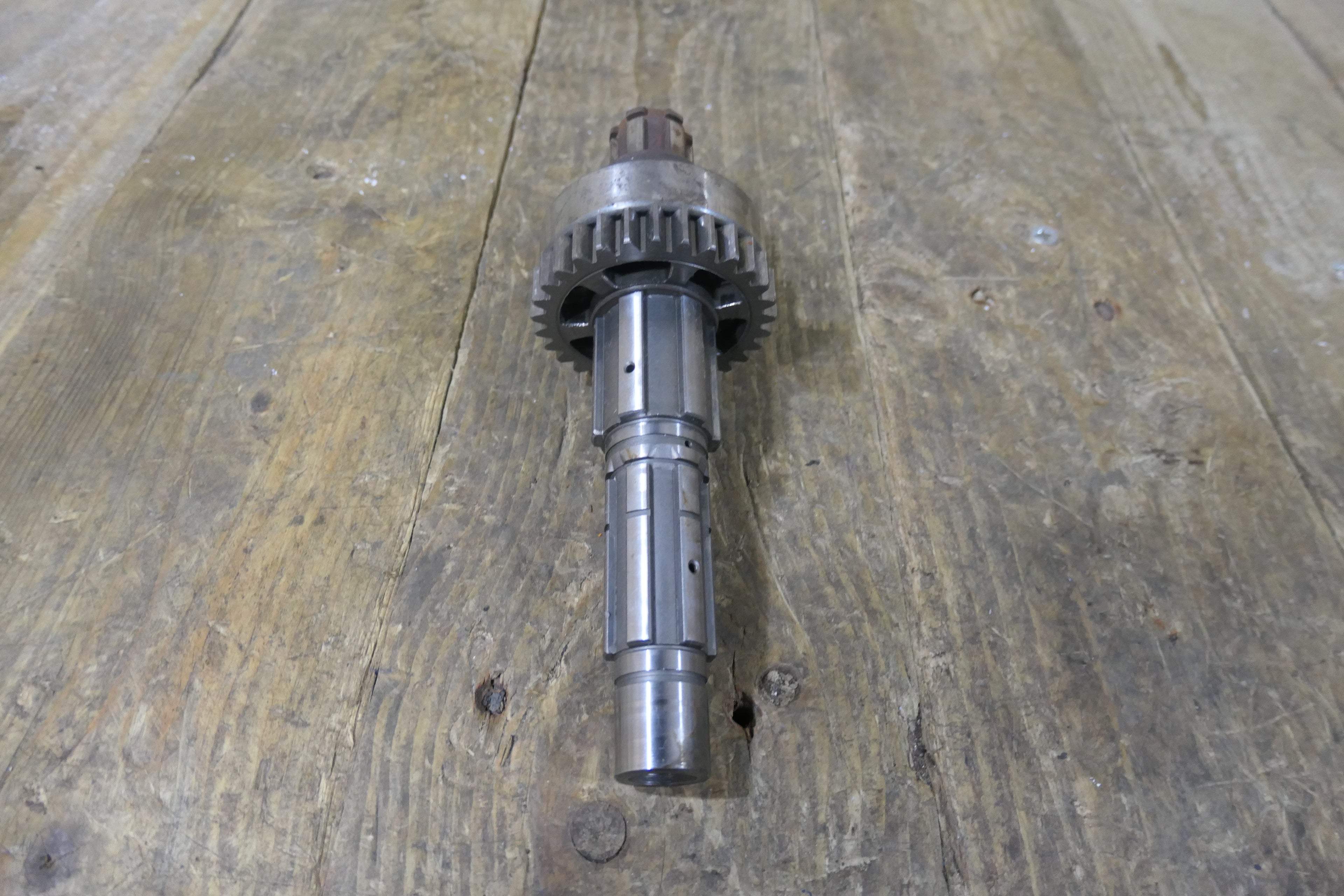 Honda CBX550F ,Counter Shaft Assy, Used Part in Good Condition Part Number 23220-MA7-000