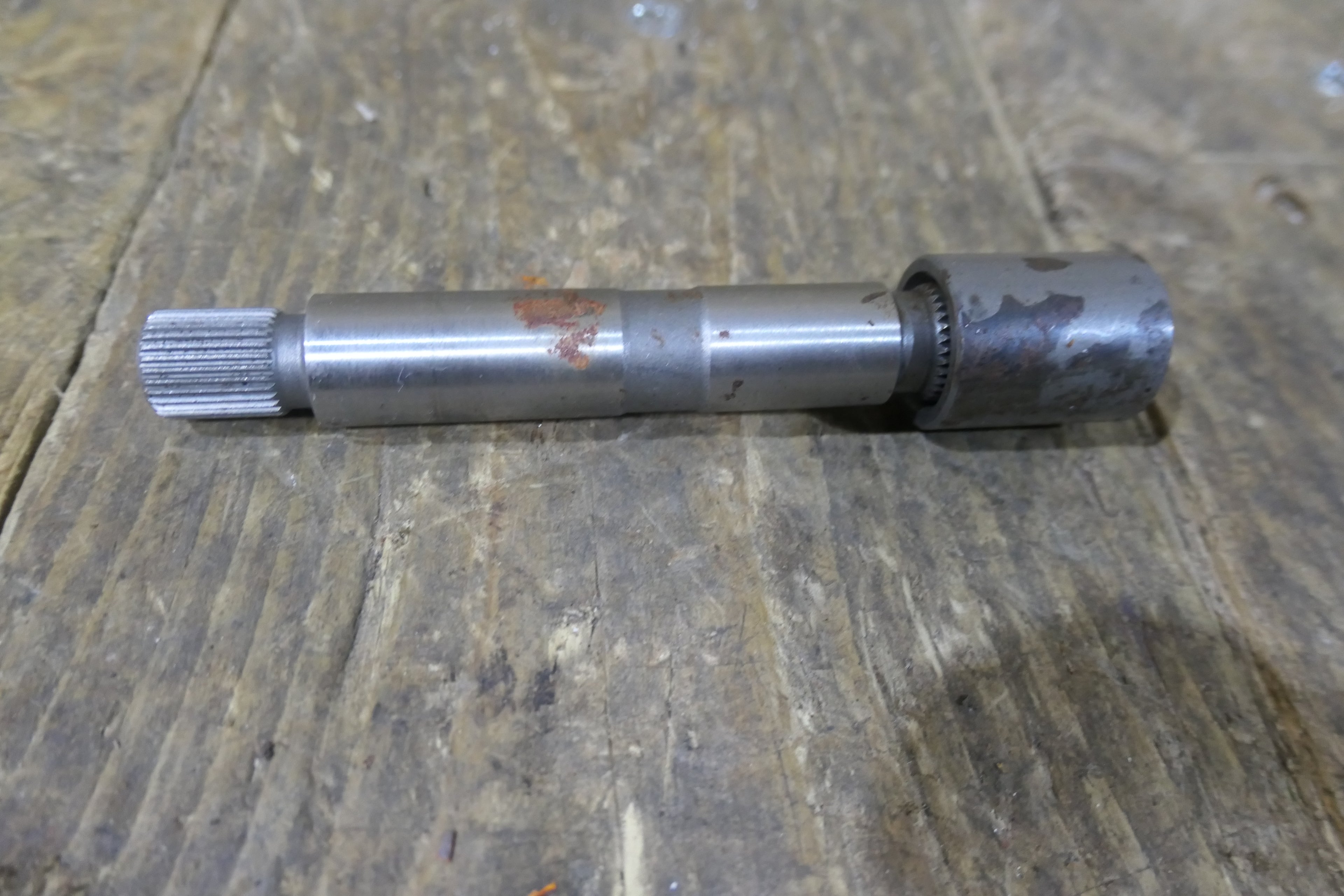 Honda CBX400/550F ,Gear Starter Shaft, Used Part in Good Condition Part Number 28106-MA6-000