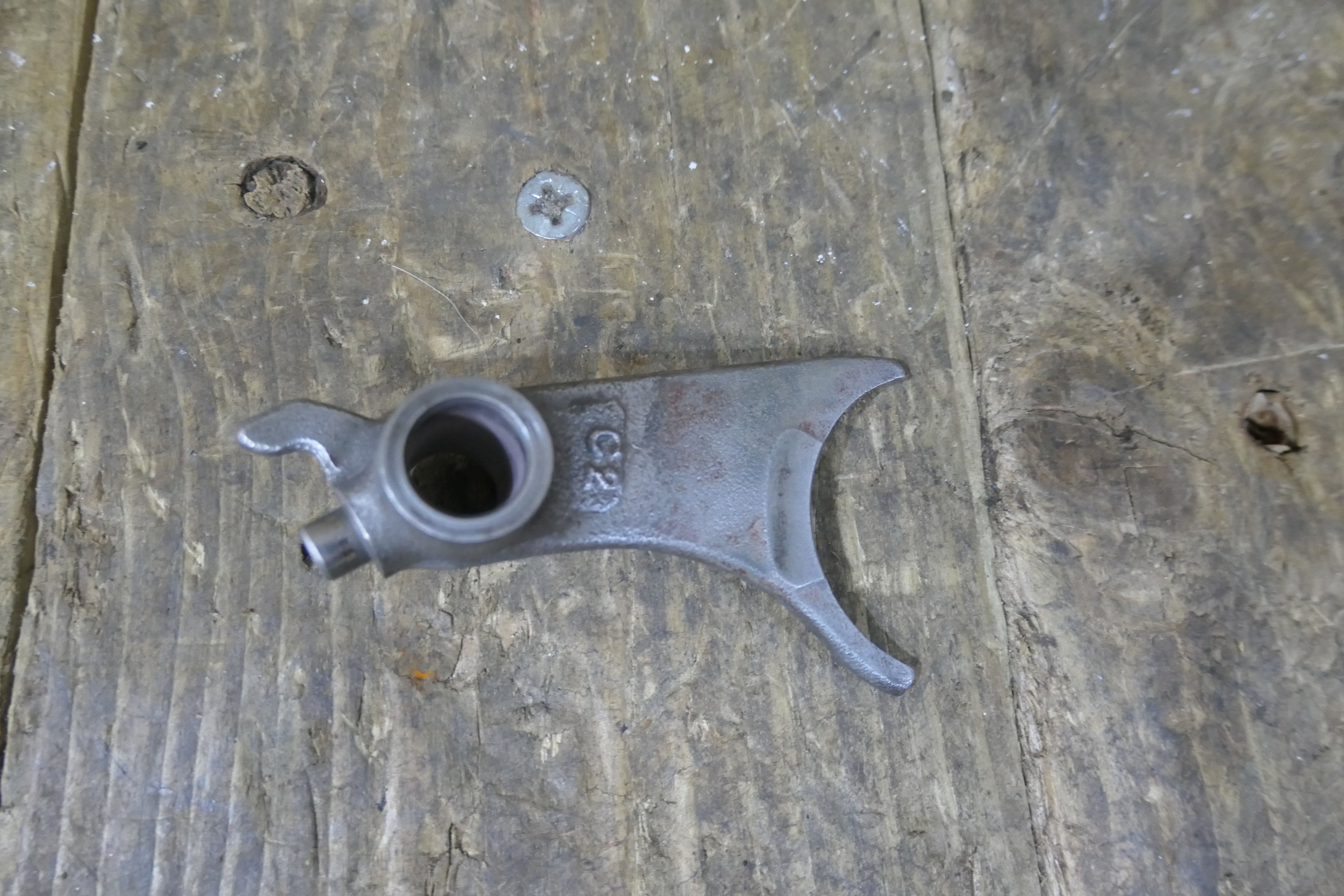 Honda CBX550F Gear Shift Selector Fork, Genuine NOS Honda Part Number 24221-MA7-000
