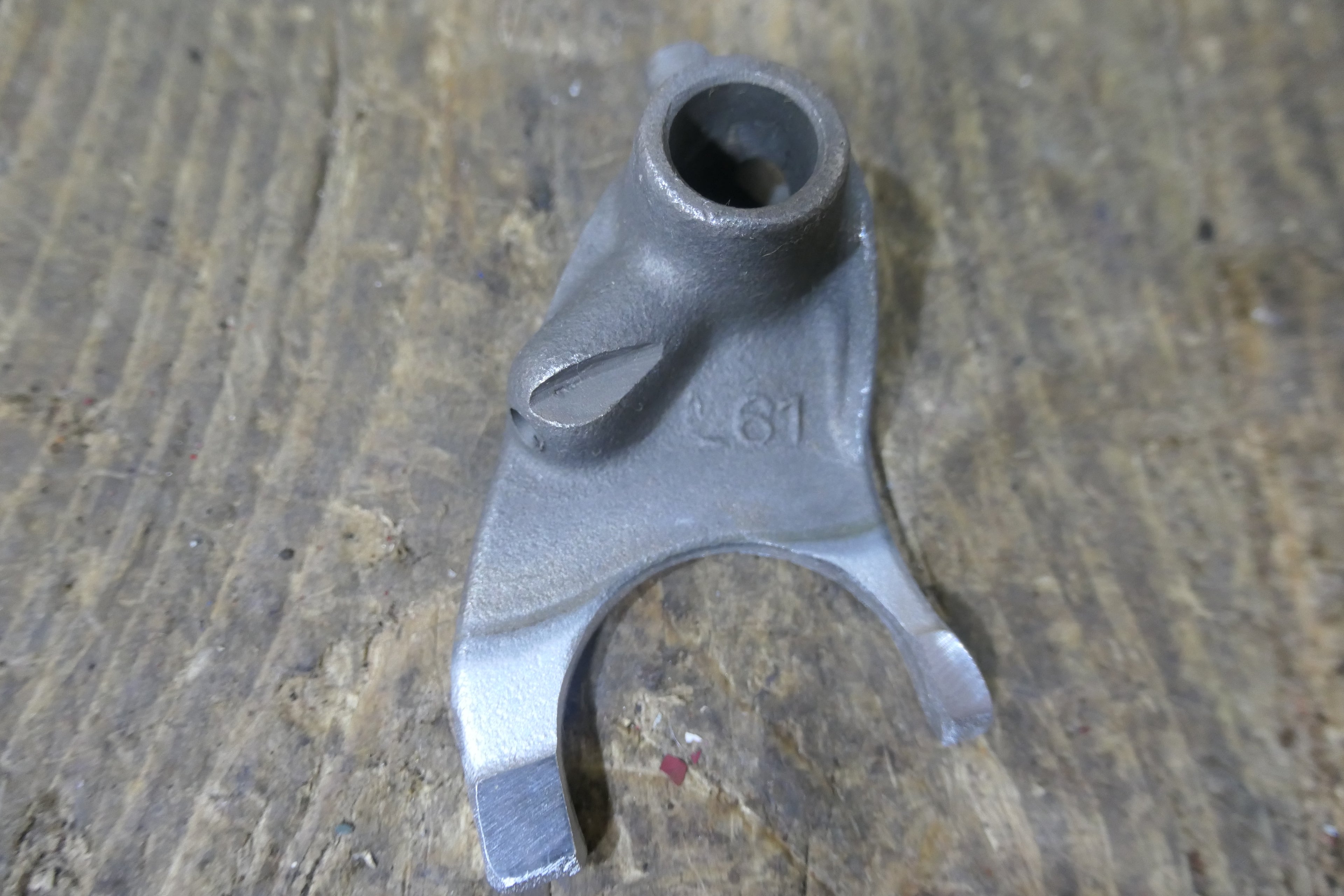 Honda CB100 K K1 K2 Gear Selector Fork Genuine NOS Honda Part Number 24221-107-000
