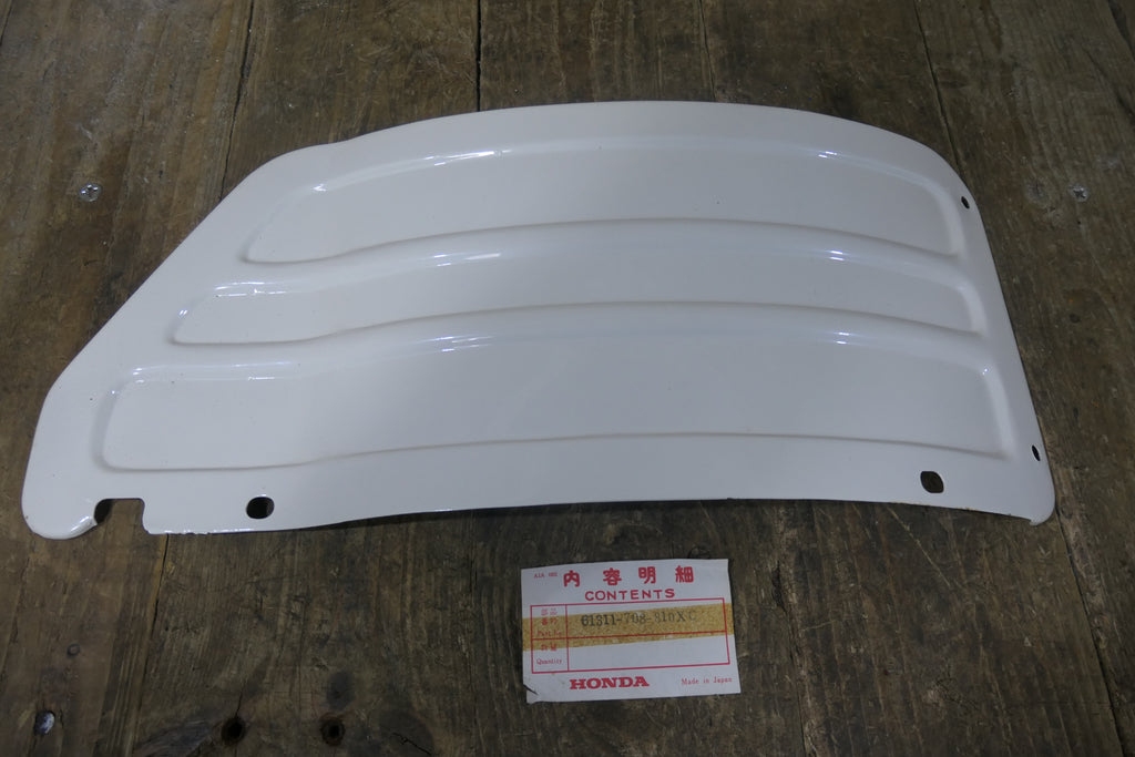Honda F400 F500 Rotovator Rear Fender Genuine NOS Honda Part Number 61311-734-000ZA