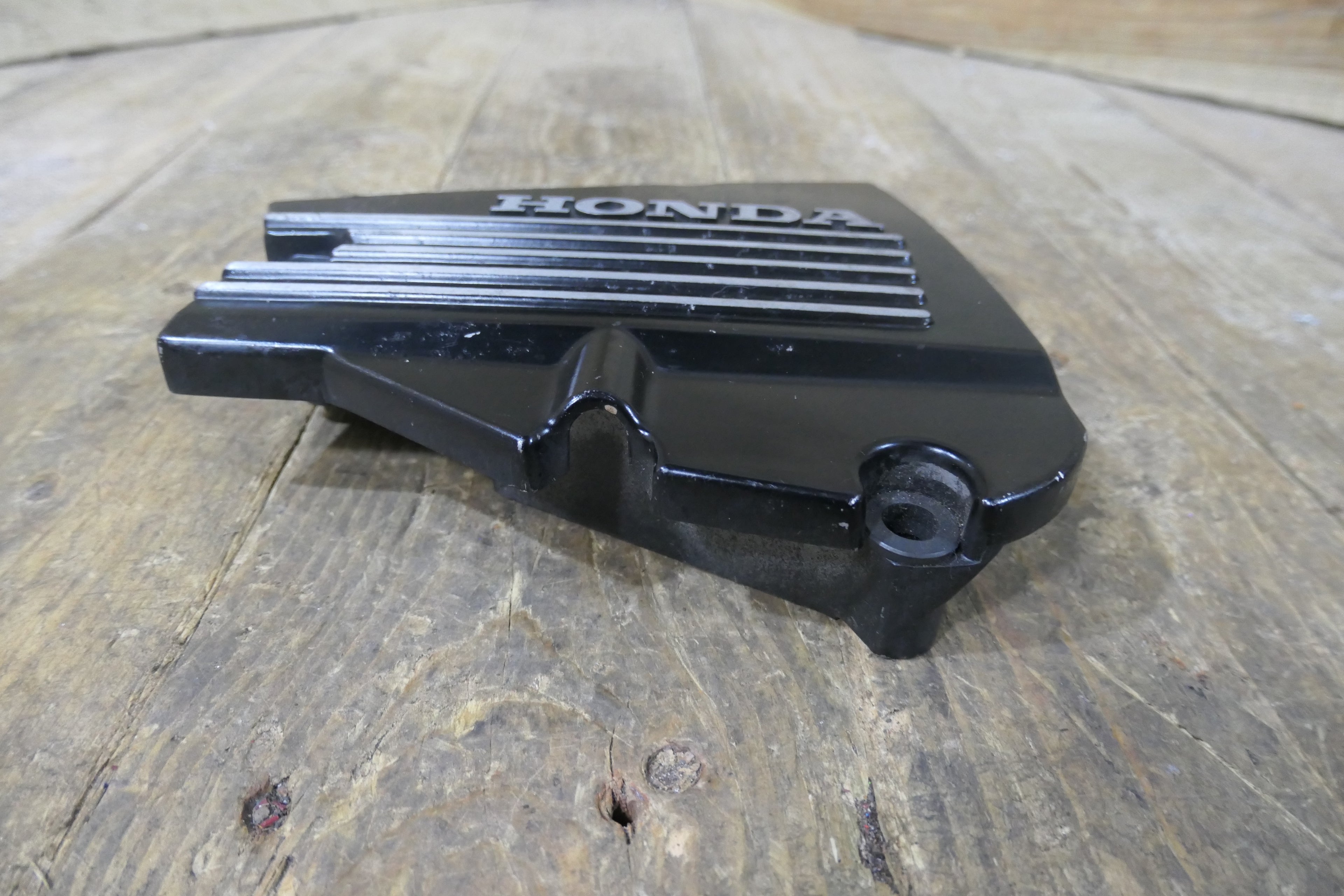 Honda CBX550F ,Starter Motor Cover, Used Part in Good Condition Part Number 11361-MA6-000