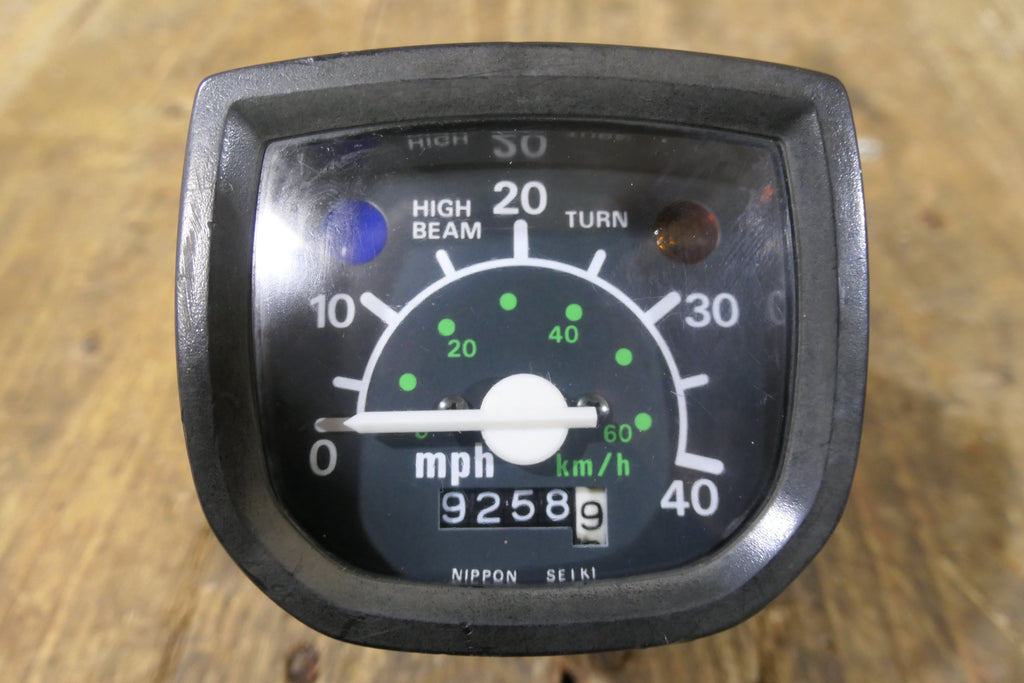 Honda NX50M Express ,Speedometer, Used Part in Good Condition Part Number 37200-187-671