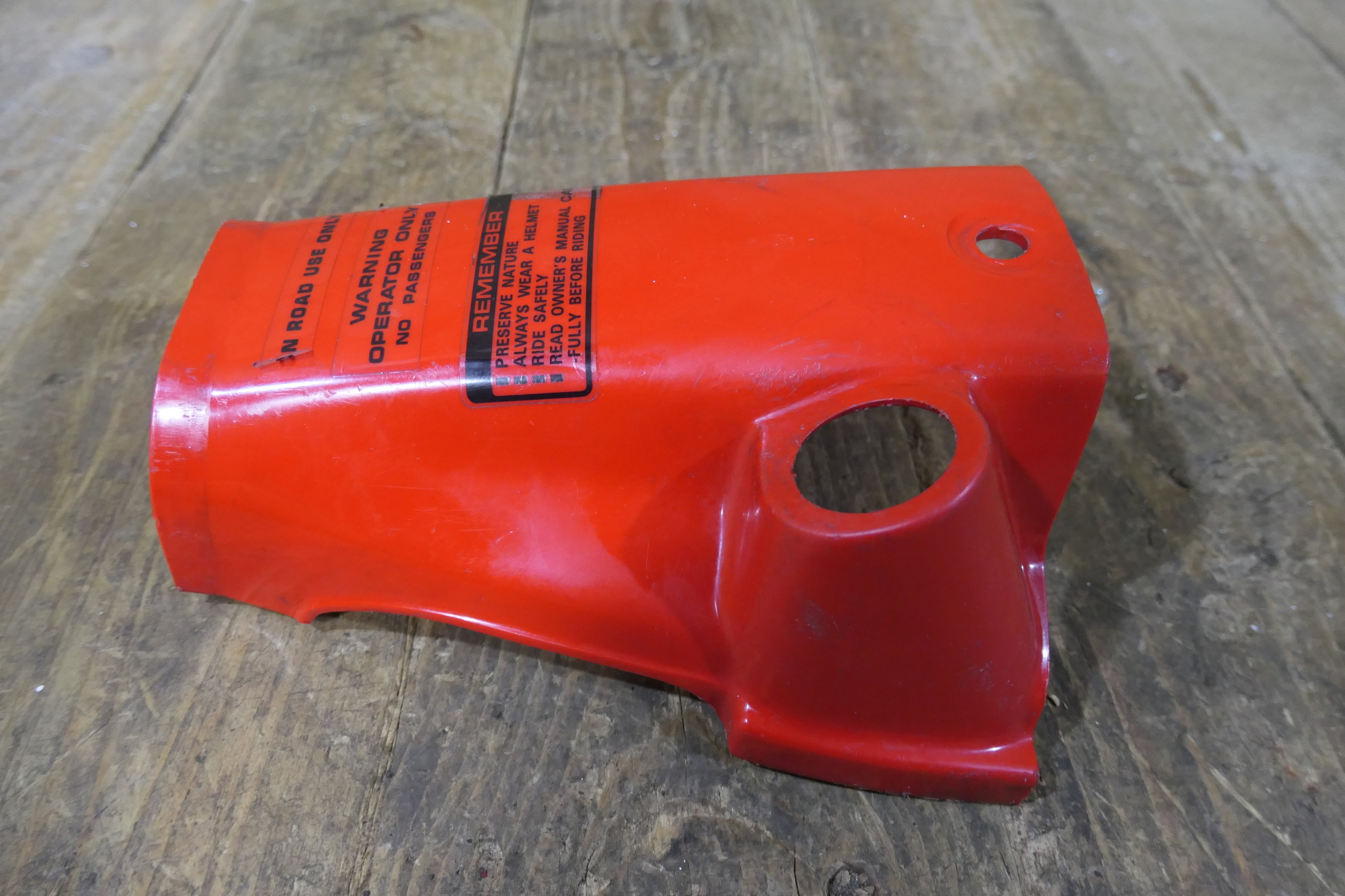Honda NX50M Express ,Plastic Headlight Case, Used Part Part Number 61302-187-670ZA