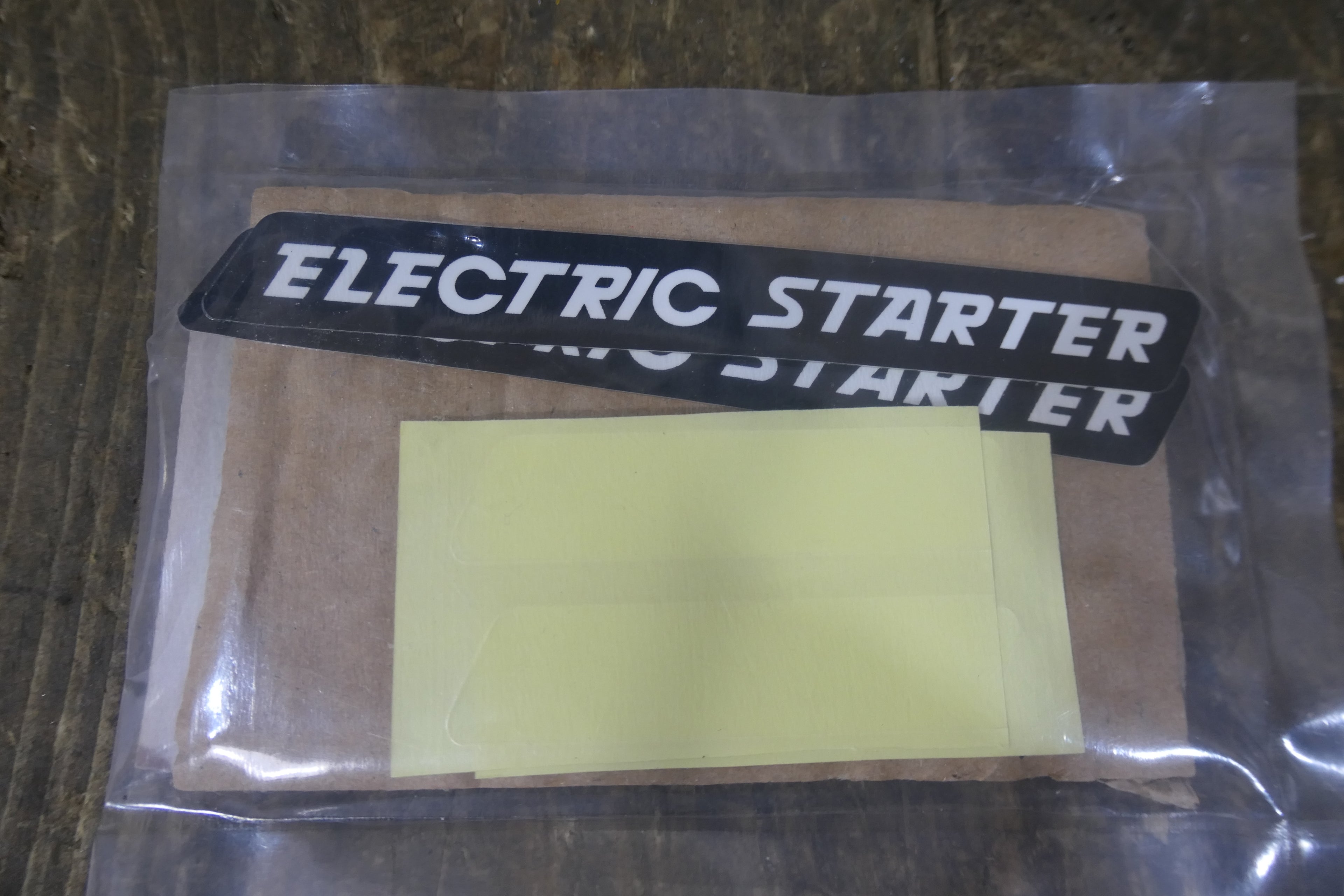 Honda NX 50M Express ,Electric Start Sticker, Honda Part Number 87512-187-600