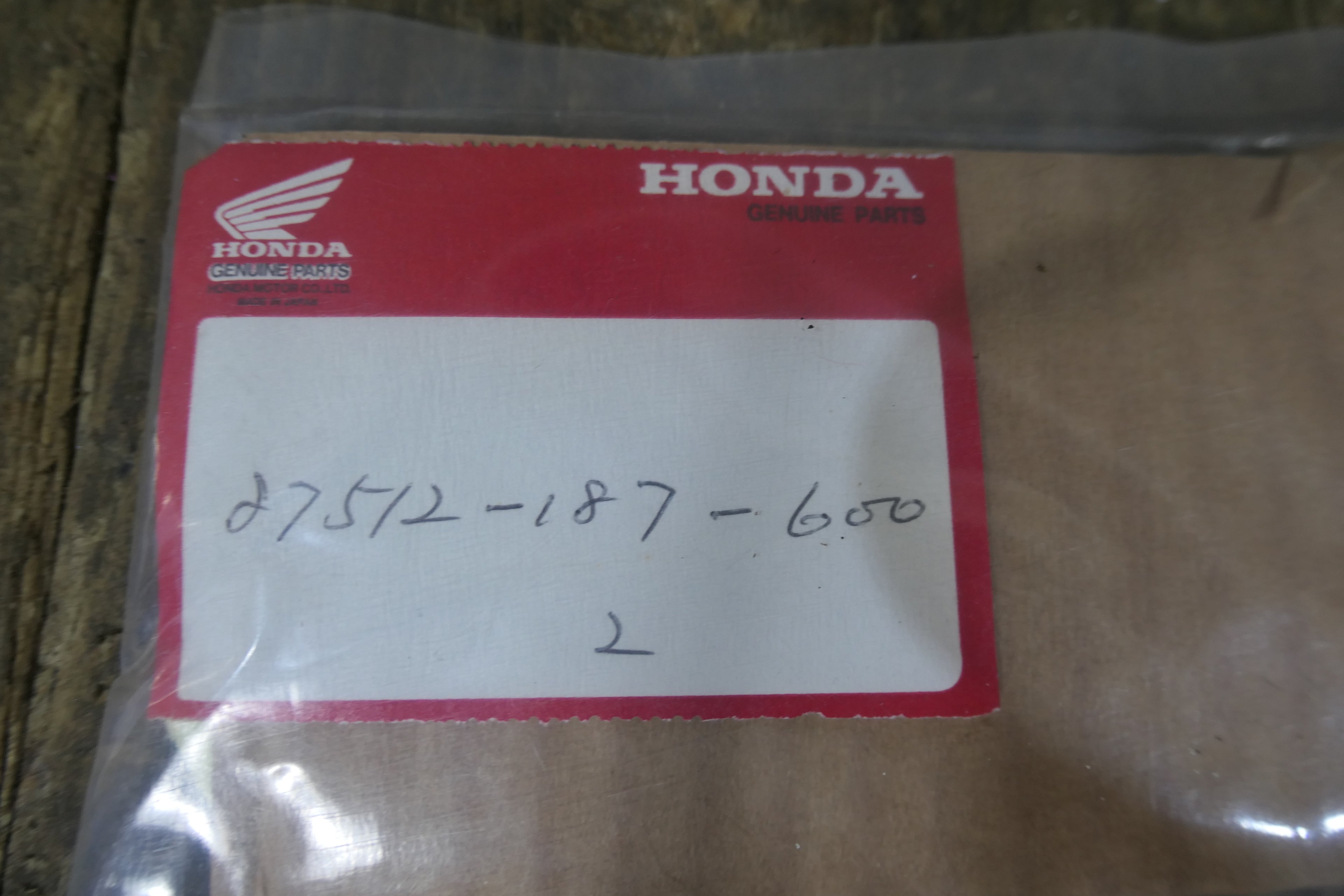 Honda NX 50M Express ,Electric Start Sticker, Honda Part Number 87512-187-600