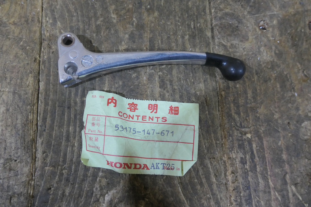 Honda C50 Cub 82-88 NC50 ,Front Brake Lever, Genuine NOS Part Number 53175-147-671