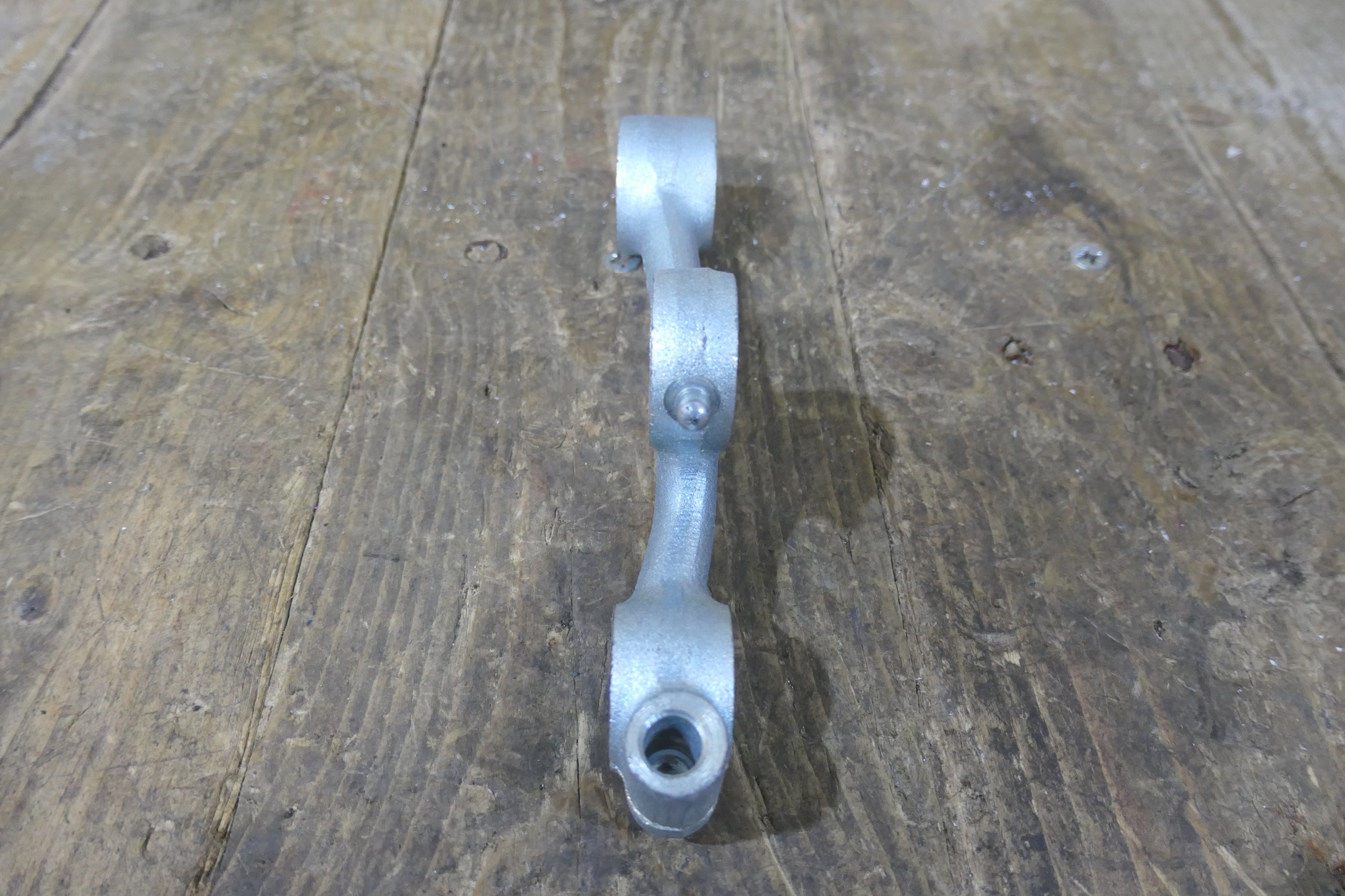 Honda C92 C95 ,Left Side Suspenion Arm, Genuine NOS Honda Part Number 51220-202-010