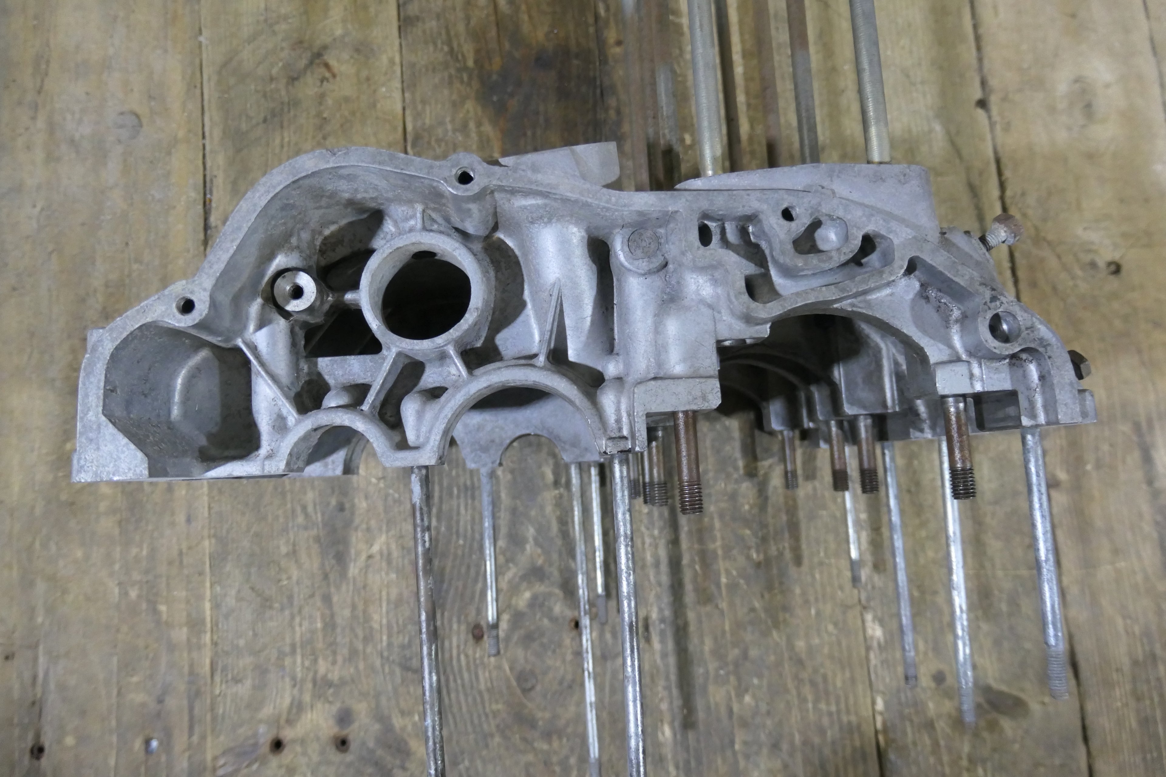Honda CB450 ,Upper Crankcase, Used Part in good condition