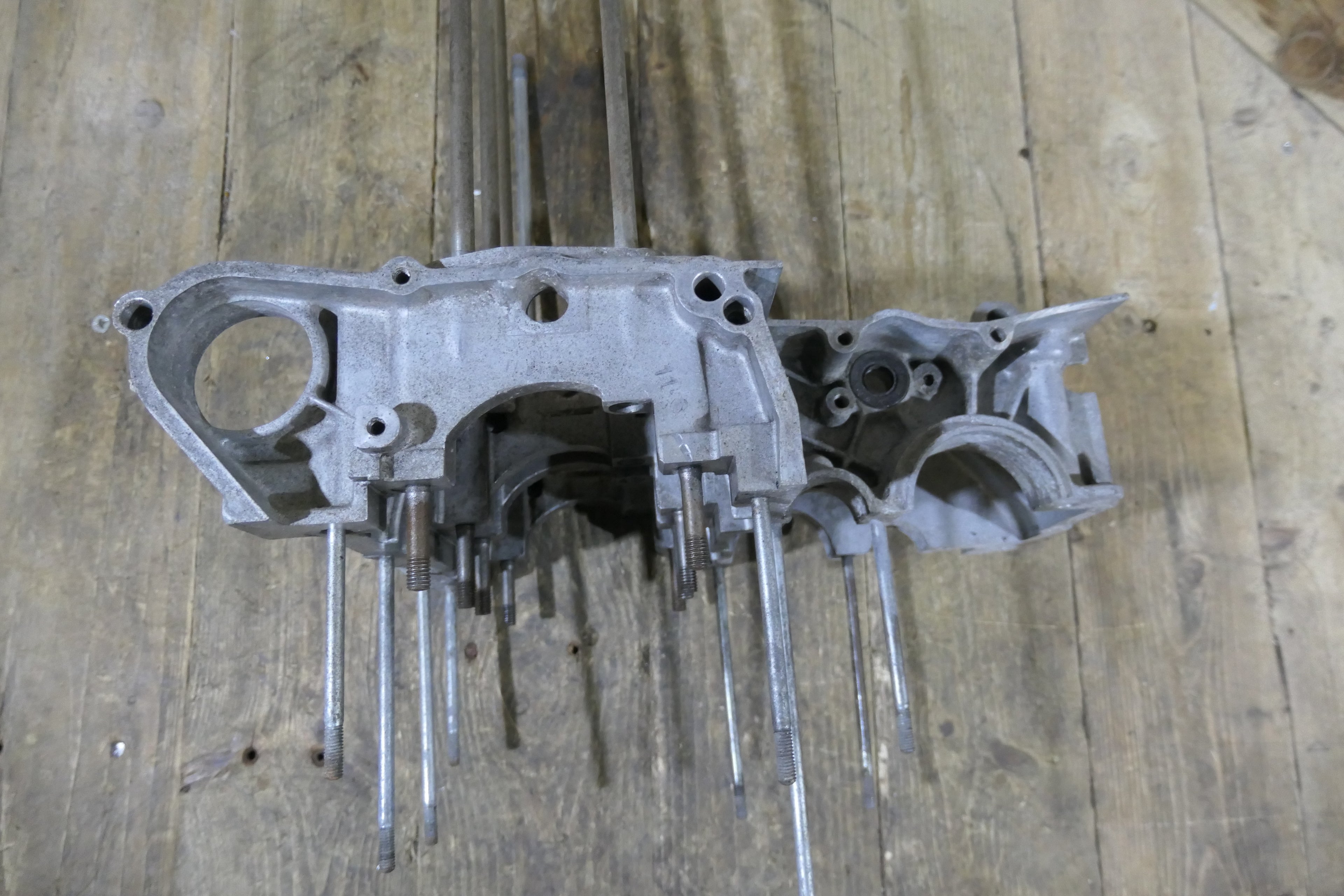 Honda CB450 ,Upper Crankcase, Used Part in good condition