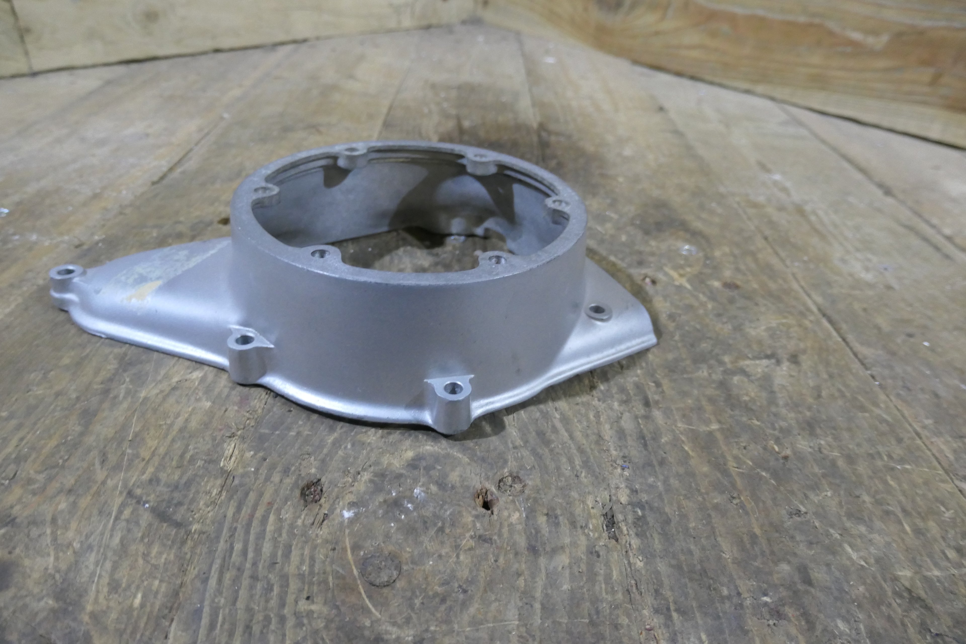 Honda CB175,Left Side Crankcase Cover, Used Part Honda Part Number 11340-302-020
