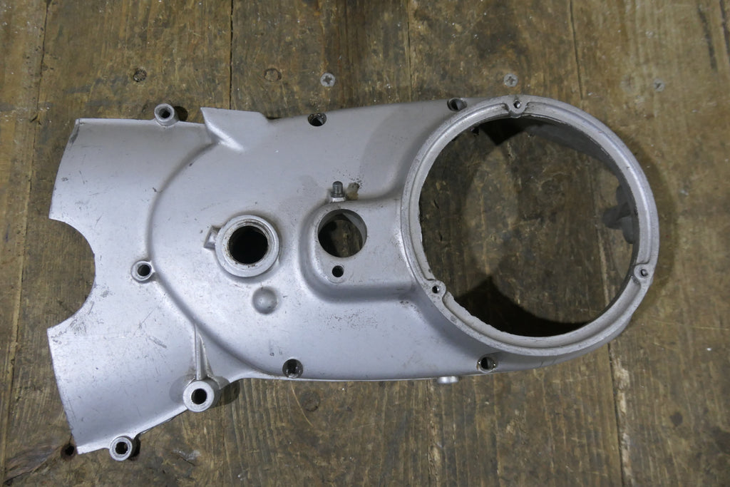 Honda C72 ,Right Side Crankcase Cover, Used Part Honda Part Number 11330-259-010.