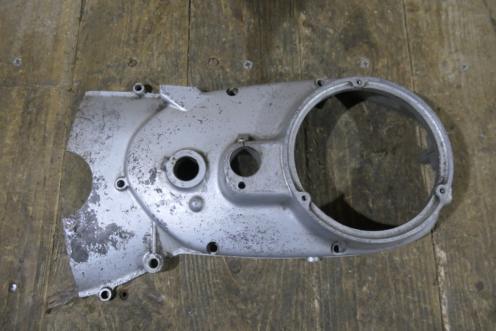 Honda C72 ,Right Side Crankcase Cover, Used Part Honda Part Number 11330-259-010.