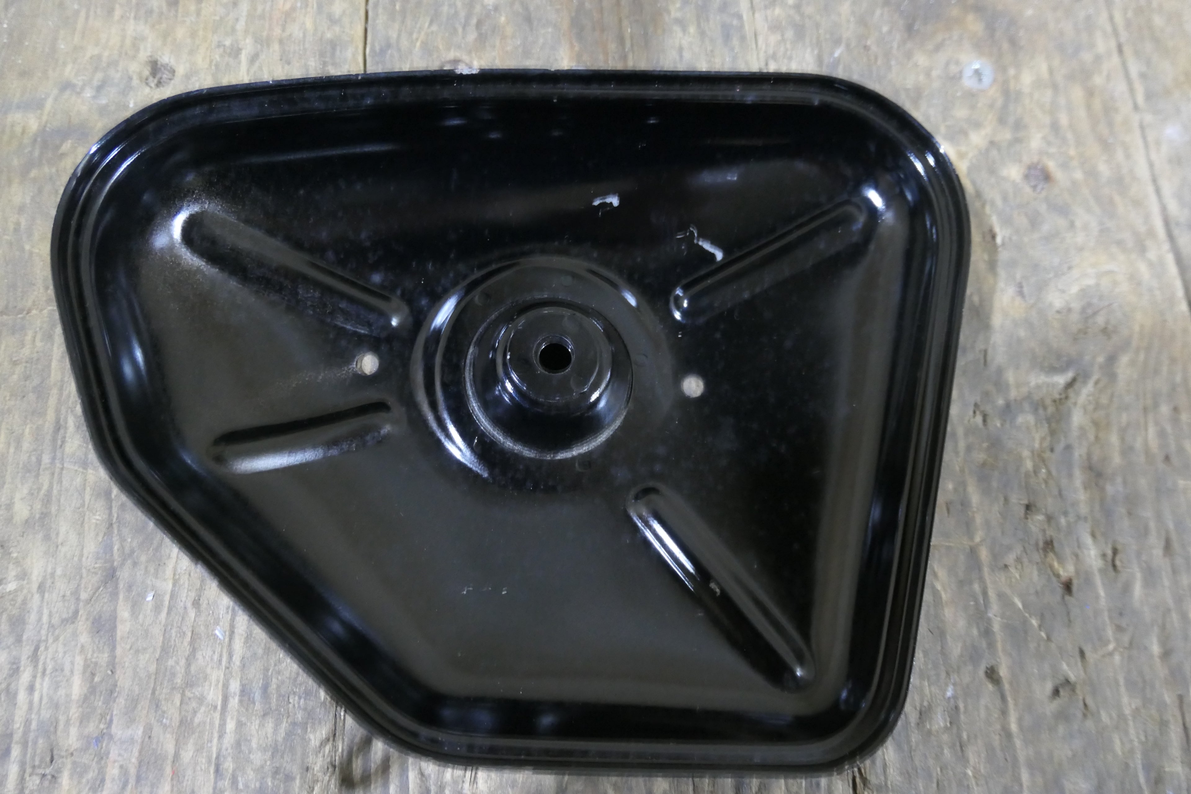 Honda CB500T ,Left Air Cleaner Cover, Genuine NOS. Honda Part Number 17330-375-000
