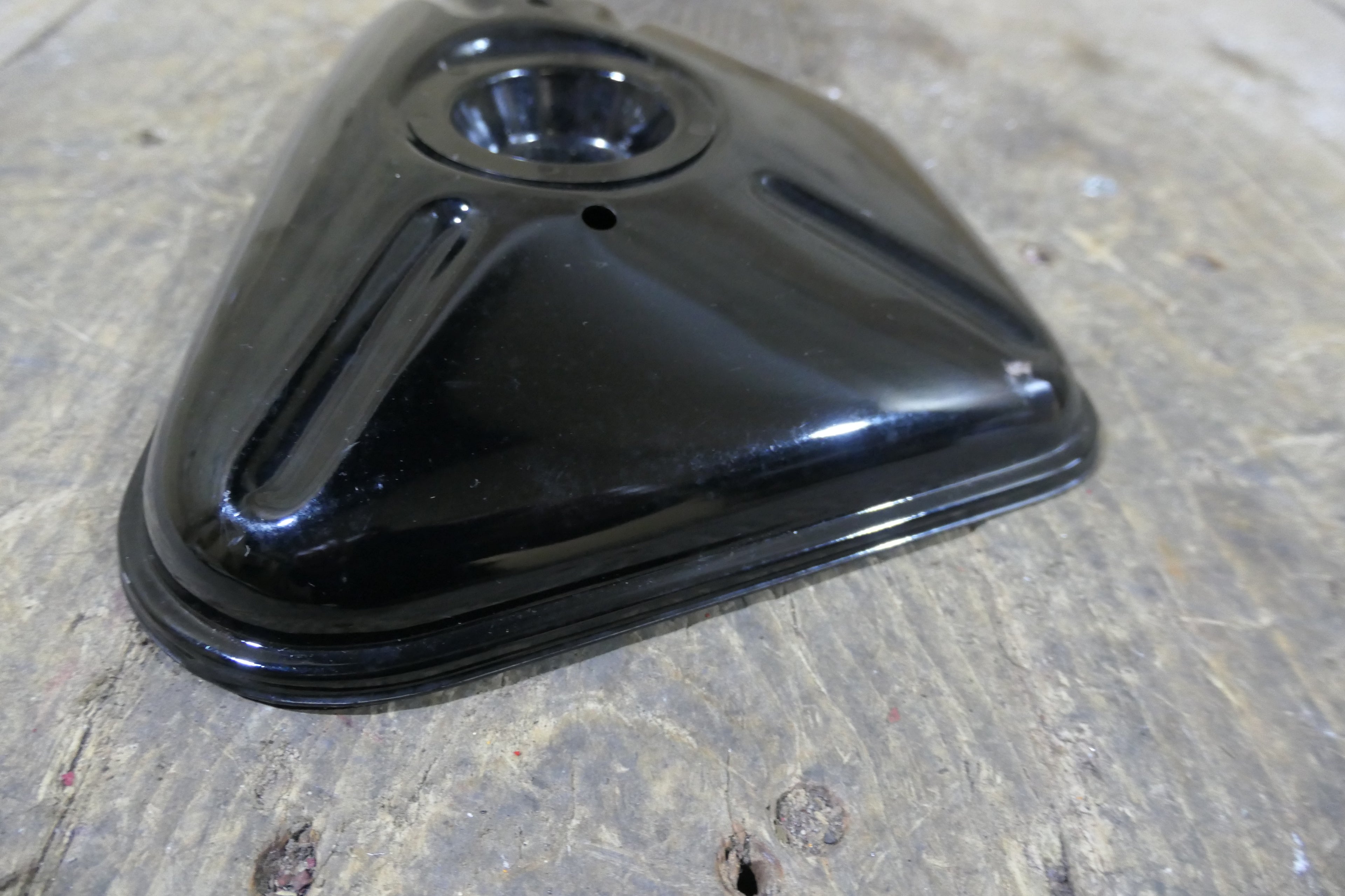 Honda CB500T ,Left Air Cleaner Cover, Genuine NOS. Honda Part Number 17330-375-000