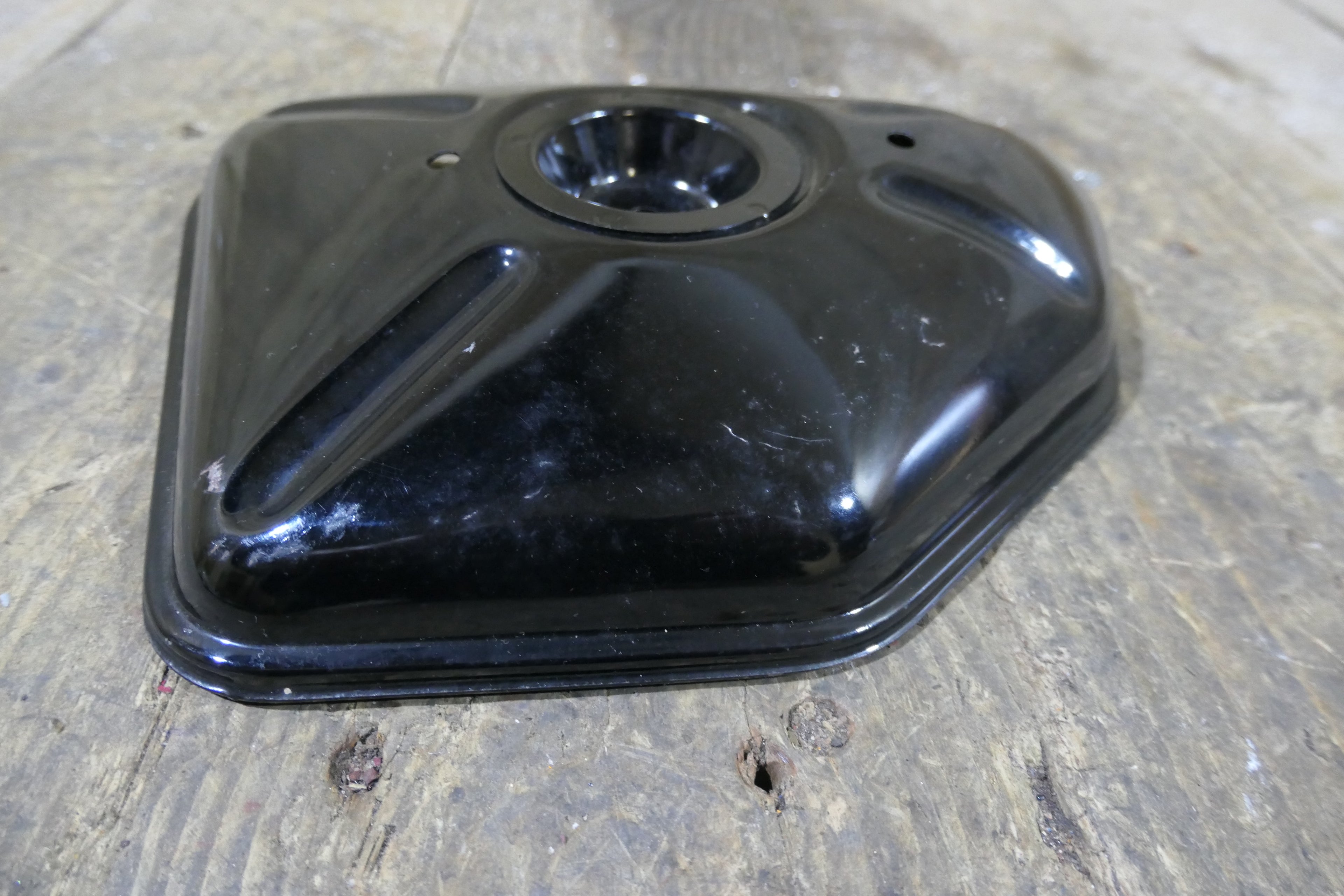 Honda CB500T ,Left Air Cleaner Cover, Genuine NOS. Honda Part Number 17330-375-000
